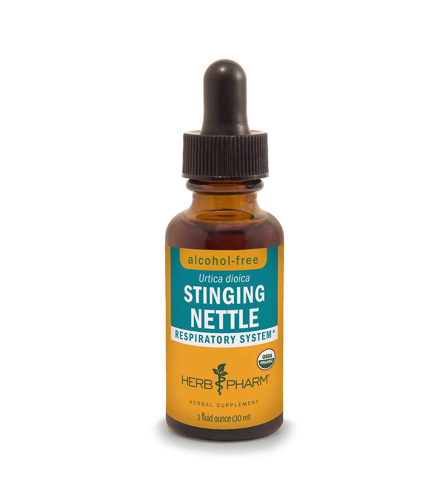Herb Pharm Alcohol-Free Stinging Nettle Glycerite - 1 oz | Natural Nettle Extract - Buy Online on GoSupps.com