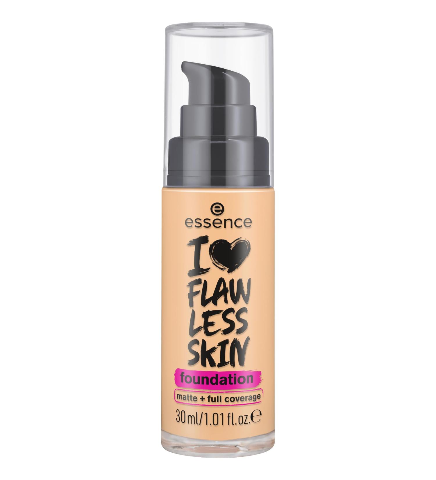 cosnova essence I LOVE FLAWLESS SKIN foundation langhoudend matterend direct resultaat mat 30ml