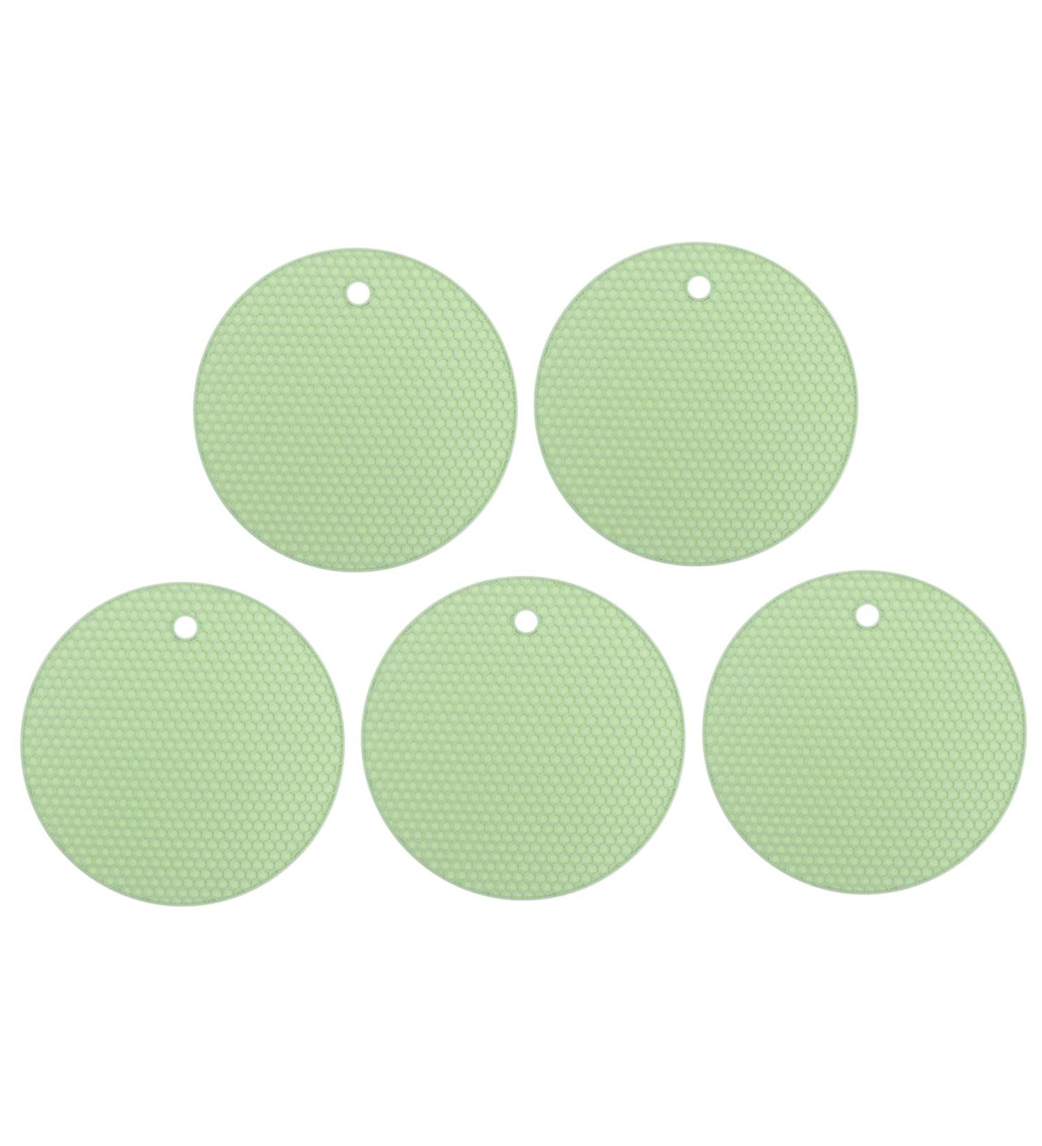 Zerodeko Air Fryer Silicone Liner 5pcs Liners Reusable Pad Practical Kitchen Air Mats Round Silicone Liner Fryer Mat - Buy Online on GoSupps.com