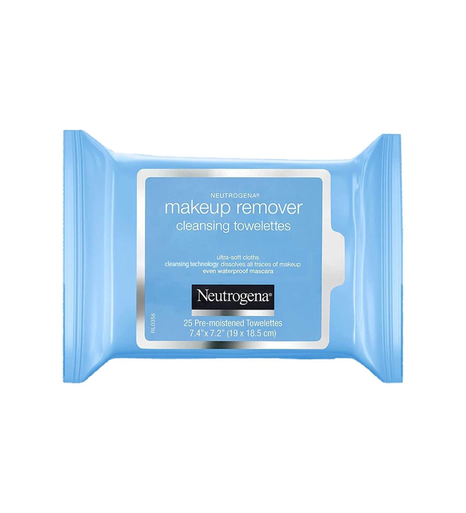 Neutrogena Makeup Remover Towelettes Refill - 25 Count - Buy Online on GoSupps.com