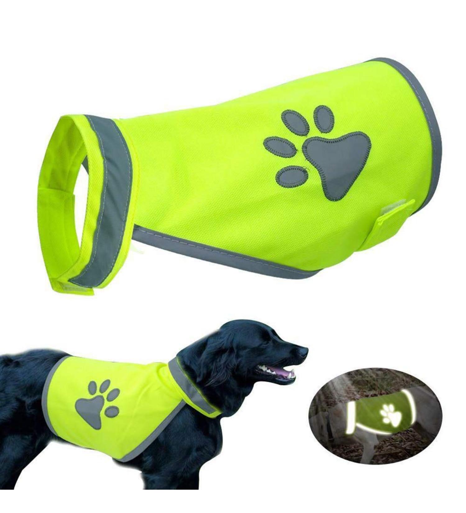 AAVBR Premium Reflective Vest | Neon High Visibility Safety Gear | Adjustable for Walking Jogging Training & Hunting | Sizes S M L XL for Dogs & M - Buy Online on GoSupps.com