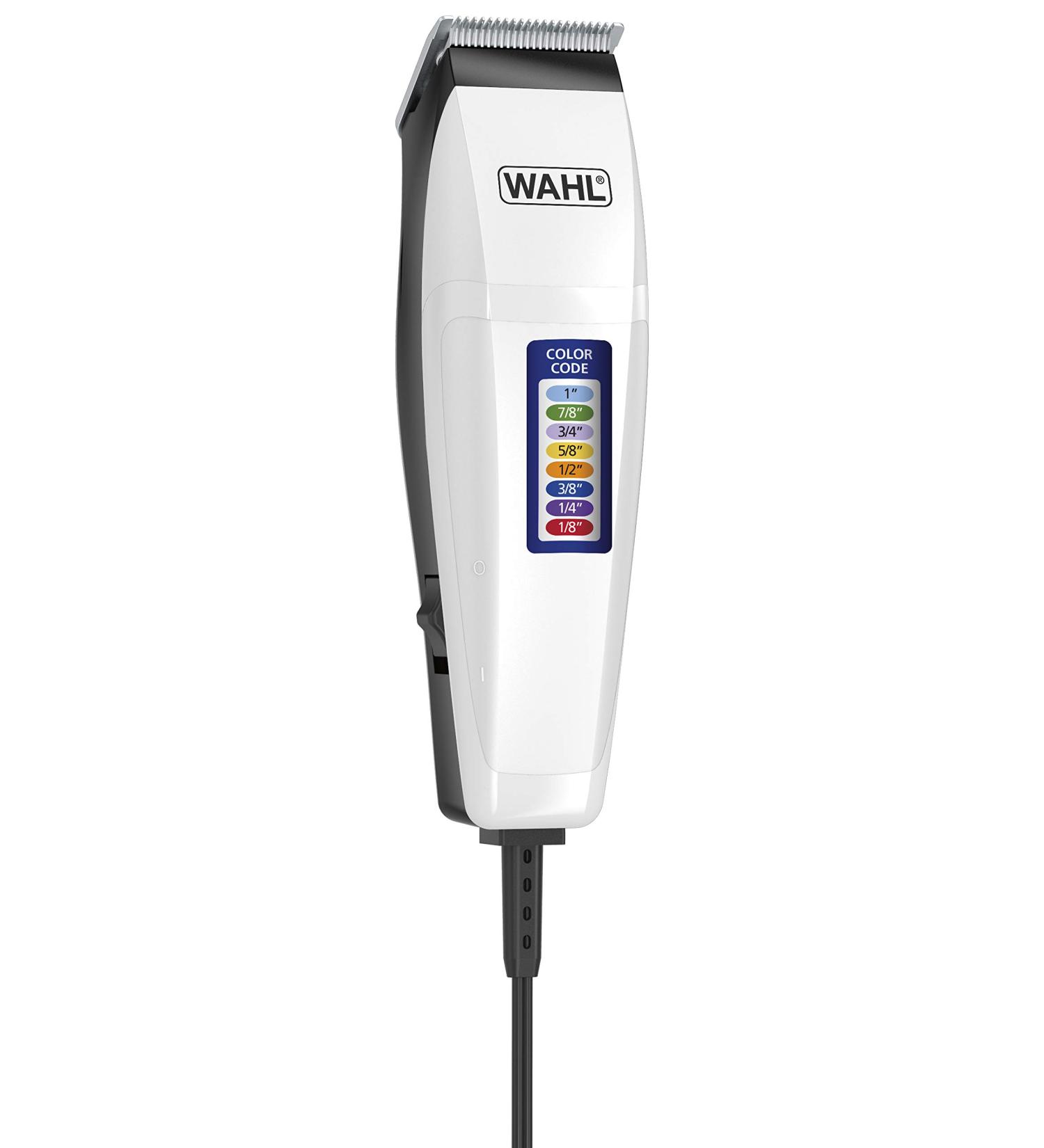 WAHL 17 Piece Colour Pro Haircut Kit - Black/White Hair Cutting Set for Home Use - International Shipping Available - Buy Online on GoSupps.com