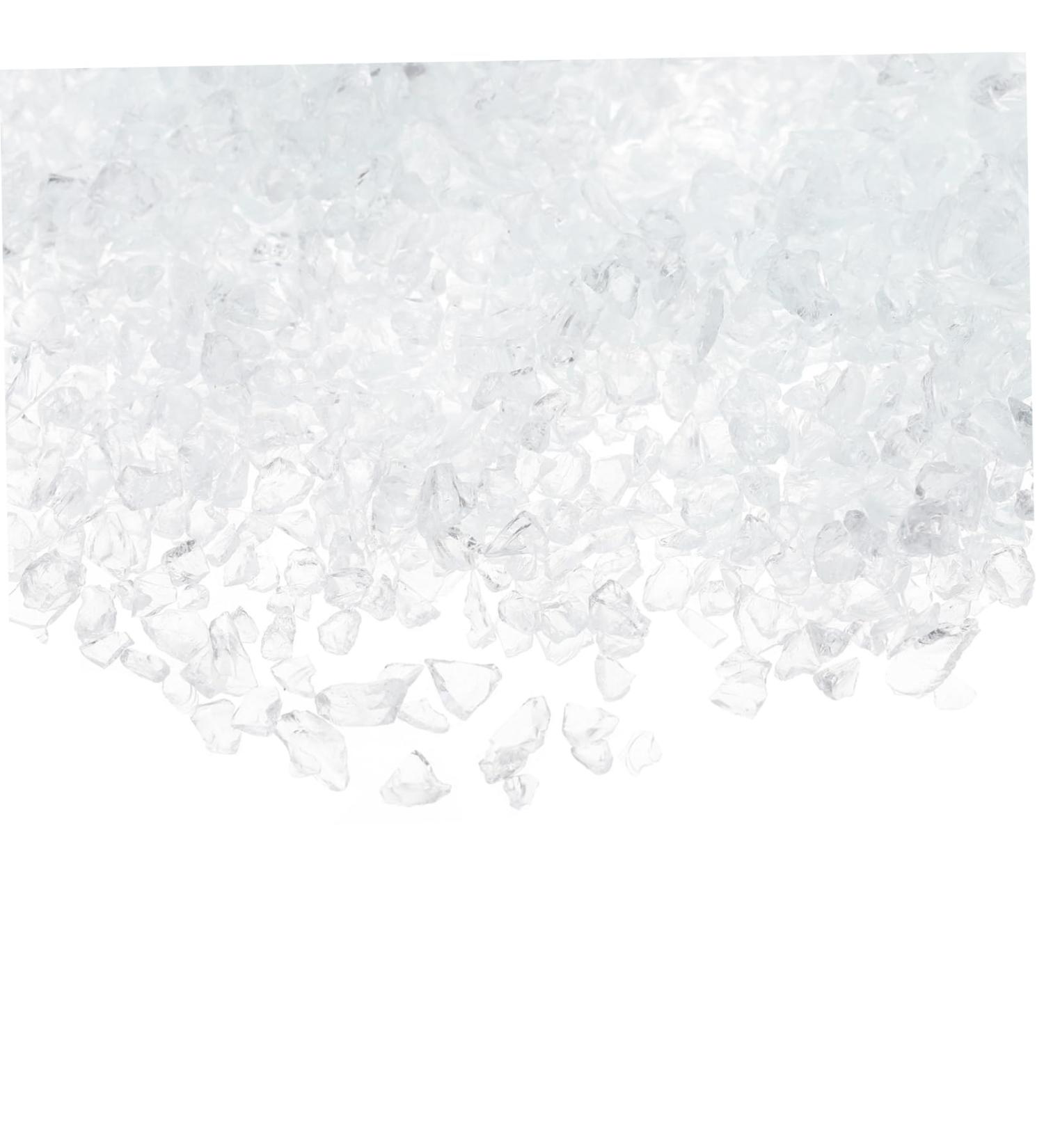 HAPINARY 1 Glass Chip Nail Art Accessories Epoxy Filling Nail Art Stone Manicure Fillers DIY Charm Fillers Nail Manicure DIY Accessories DIY Glass Fillers Nail Crushed Glass 0.5X0.3cm transparent - Buy Online on GoSupps.com