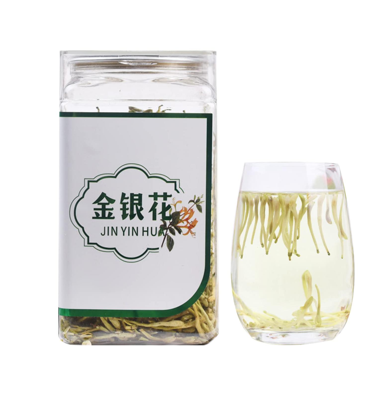 30g Honeysuckle Tea Natural Premium Herbal Tea Lonicera Japonica Jin Yin Hua Convenient Brewing Honeysuckle Dried Herbal Tea for - Buy Online on GoSupps.com