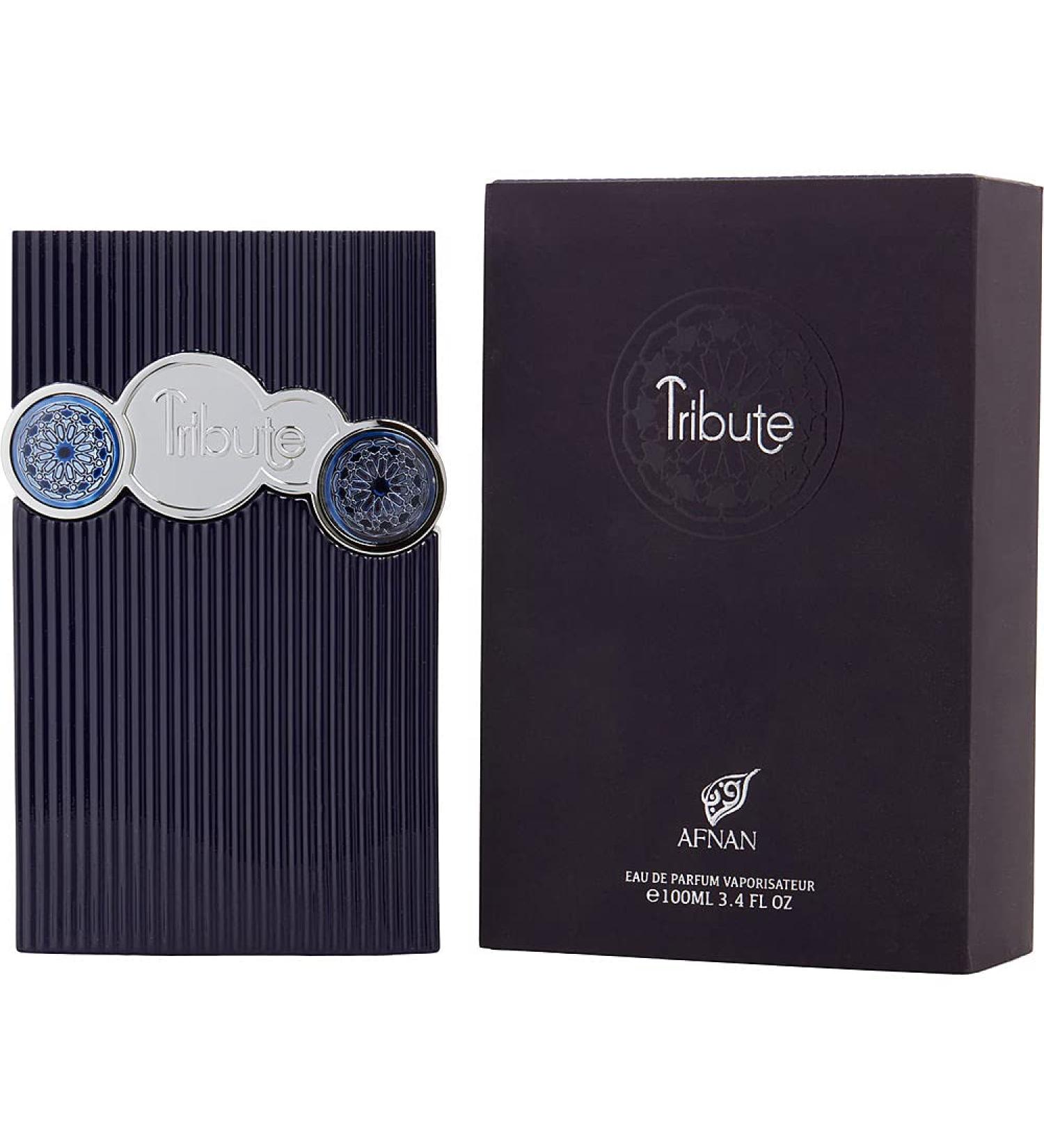 AFNAN Tribute Blue Luxury Collection Eau De Parfum Spray 3.4 Ounce (Unisex)