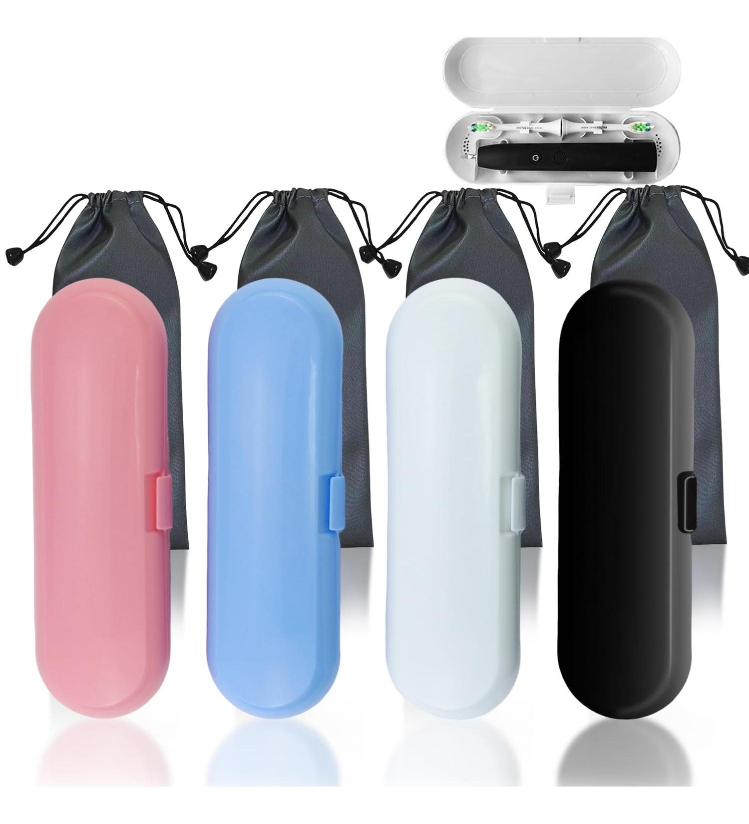 Travel Case for Oral-B Electric Toothbrush - 4-Piece Portable Holder Set for Camping & Business Trips - Buy Online on GoSupps.com