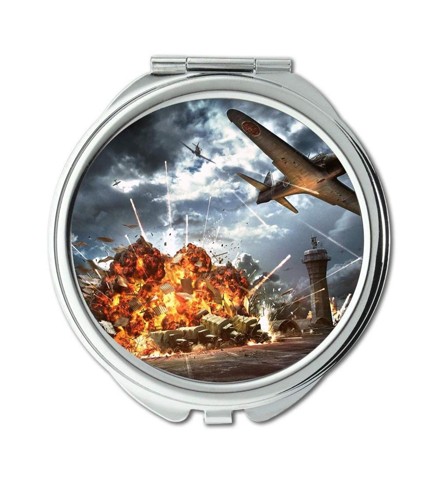 World war aircraft Mirror Travel Mirror fighter costume pocket mirror portable mirror - Buy Online on GoSupps.com