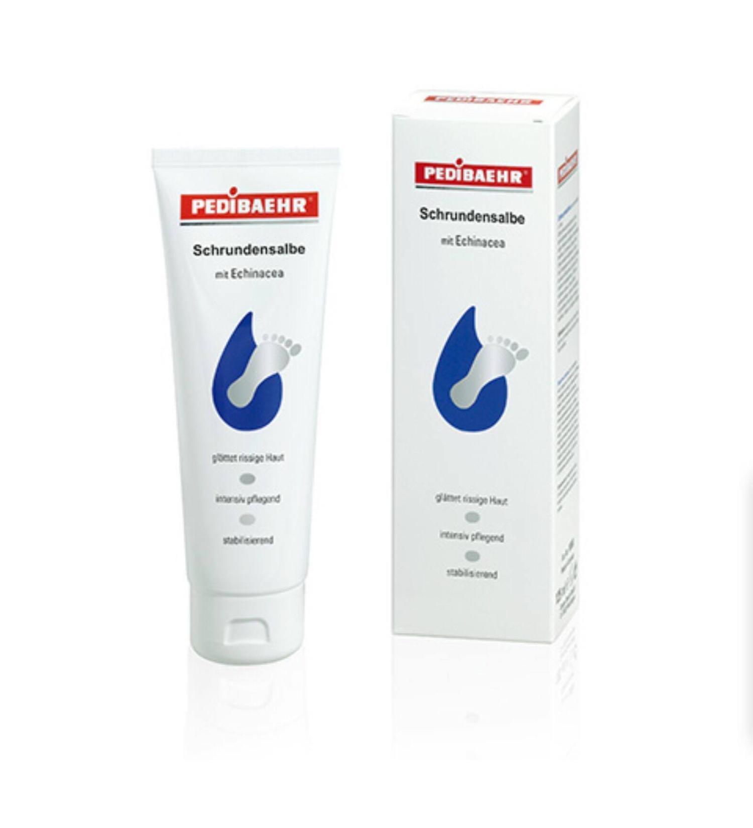 Pedibaehr ointment for cracked heels with Echinacea