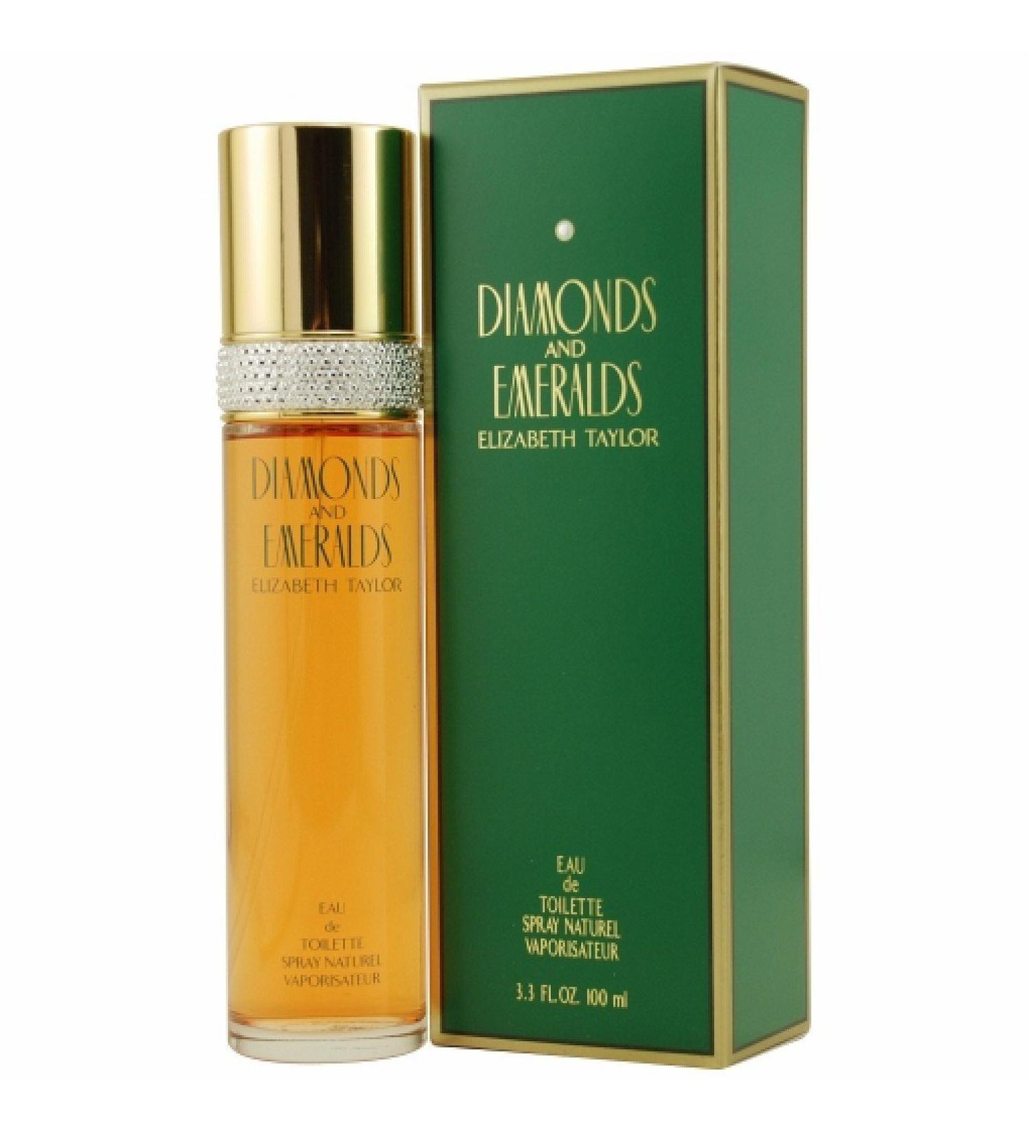 DIAMONDS & EMERALDS by Elizabeth Taylor EDT SPRAY 3.3 OZ