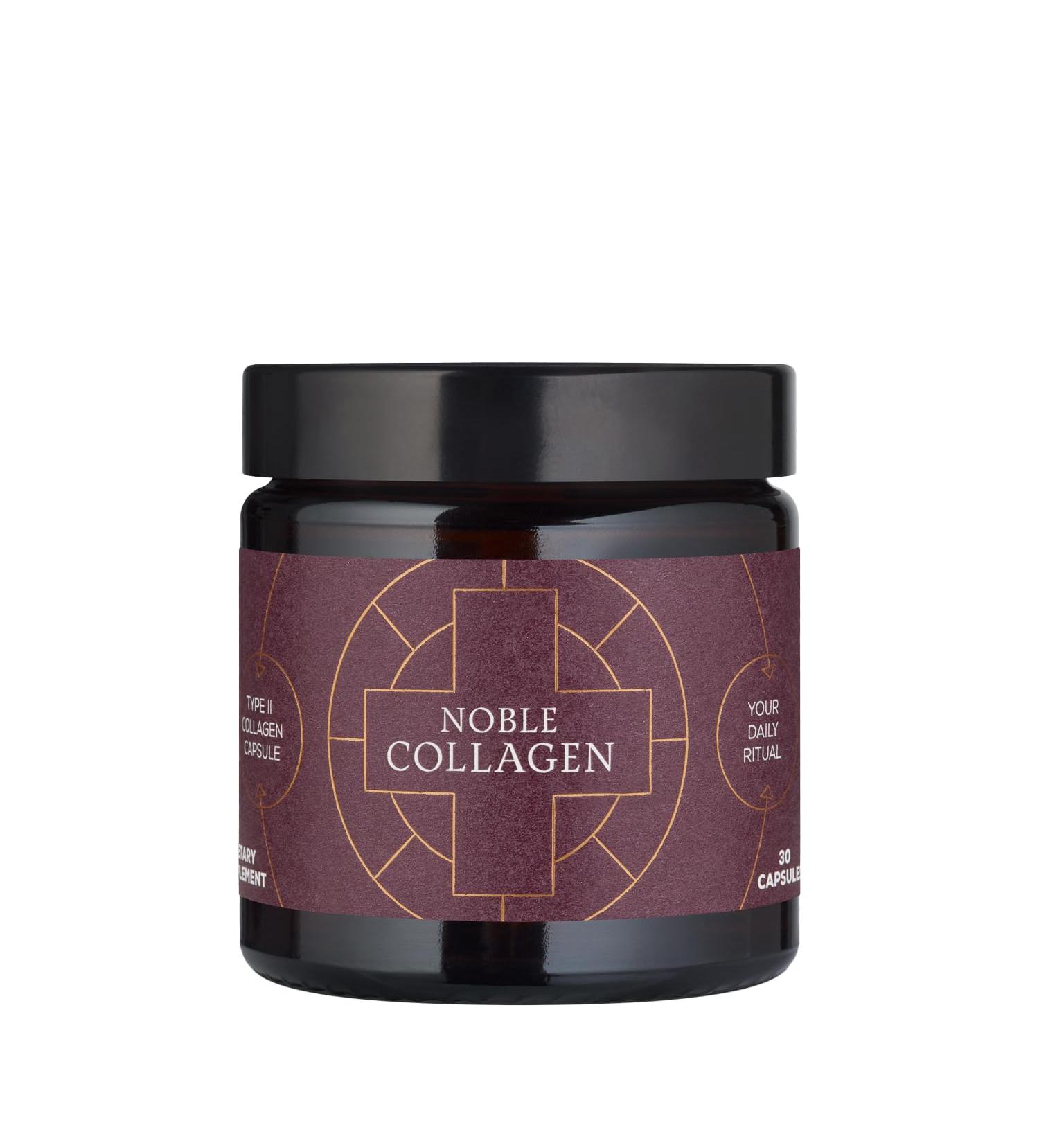 Ancient + Brave Noble Collagen Capsules 30 Servings Type 2 Collagen for Women with Vitamin C Manganese Boswellia Serrata and Targeted Nutrients for Mobility Support and Daily Wellness - Buy Online on GoSupps.com