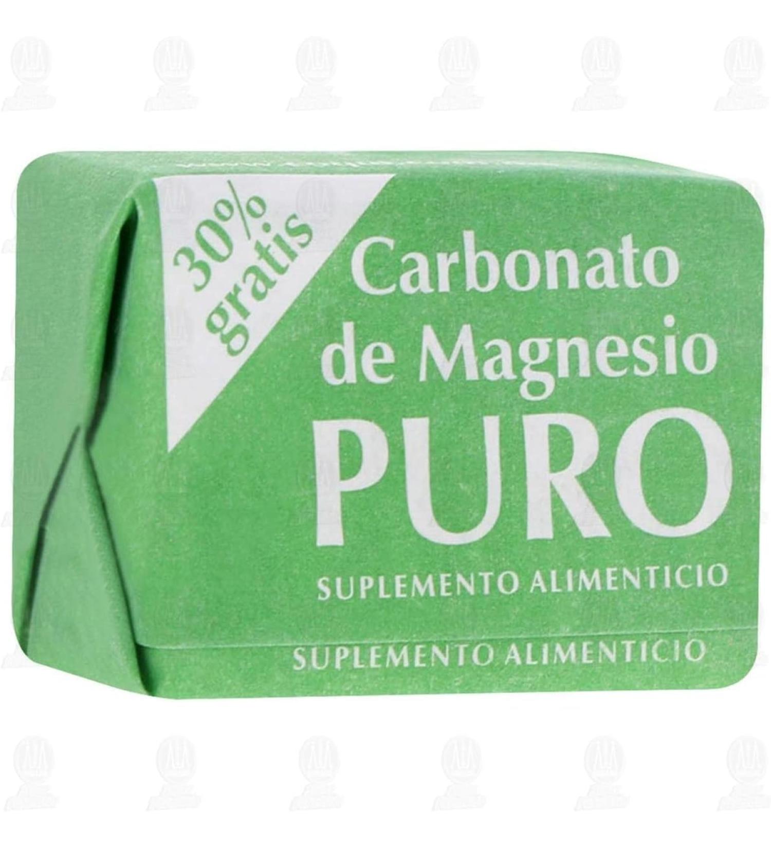 3 Cubes De Carbonato De Magnesio - Natural Magnesium Supplement - Buy Online on GoSupps.com