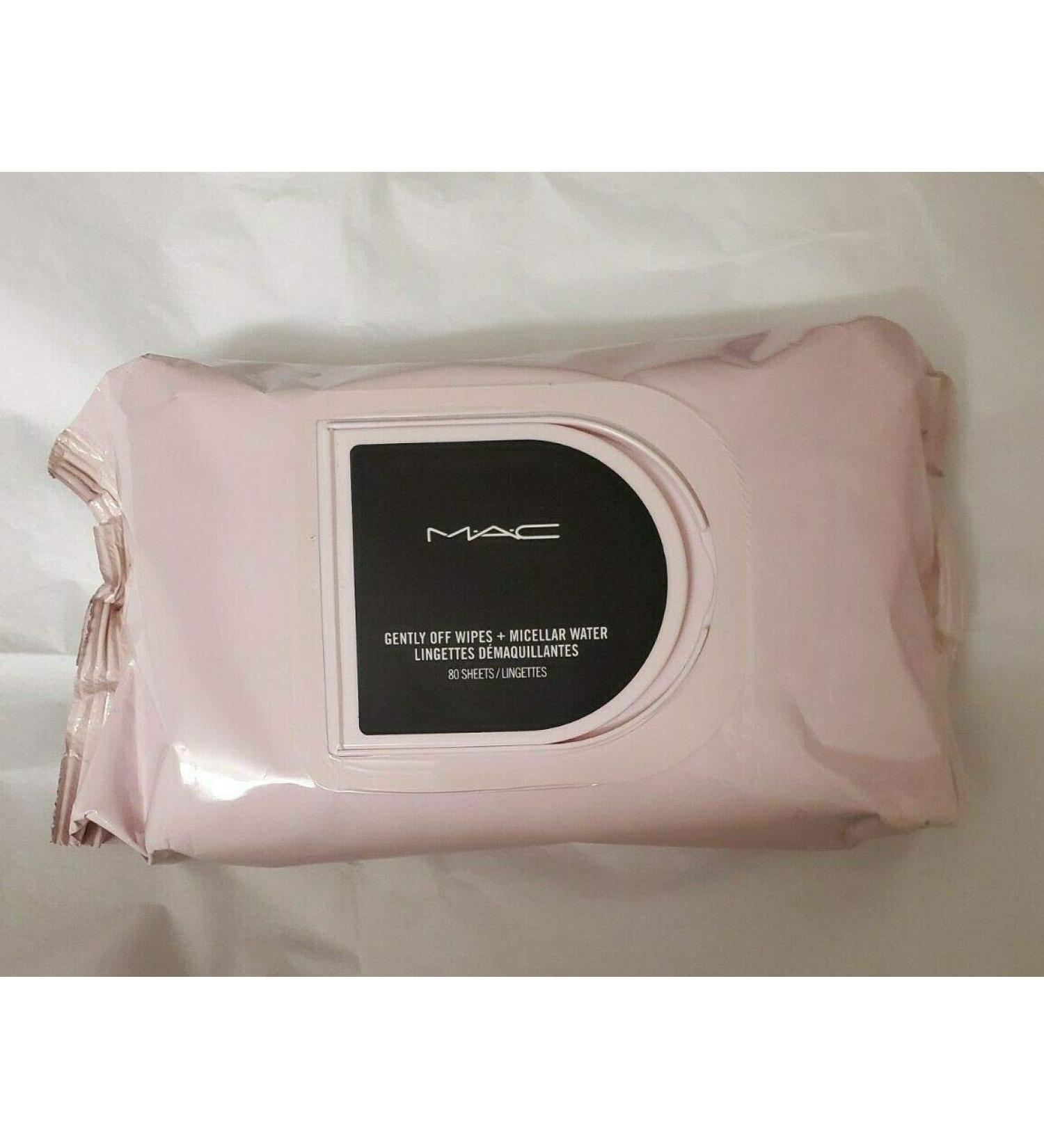 MAC Gently Off Wipes + Micellar Water - Gentle Makeup Removal Solution - Buy Online on GoSupps.com
