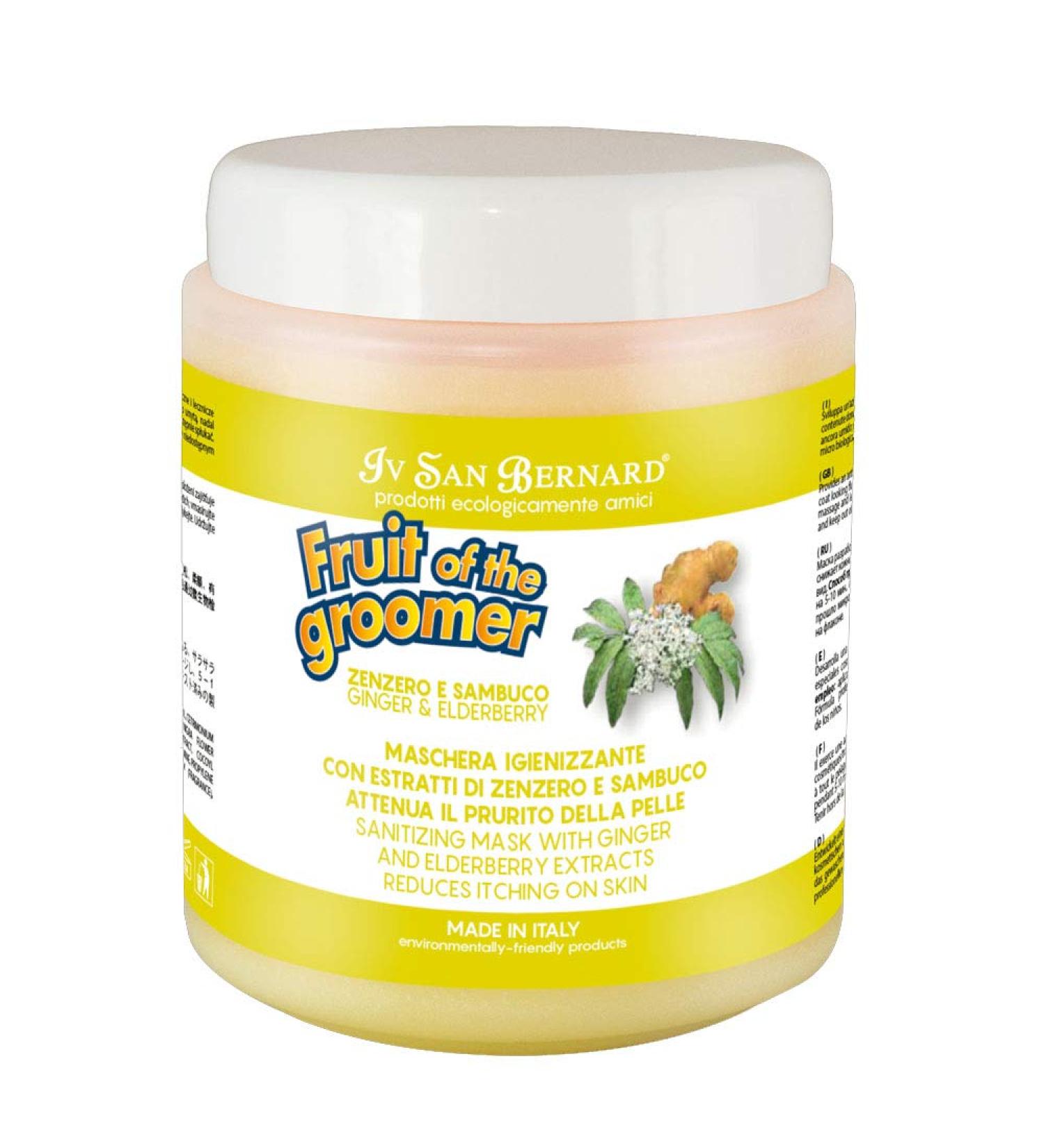 Global Dog Mask | Fruit of The Groomer Pek Purifying Action Mask | Ginger & Sauce Mask 1 Litre
