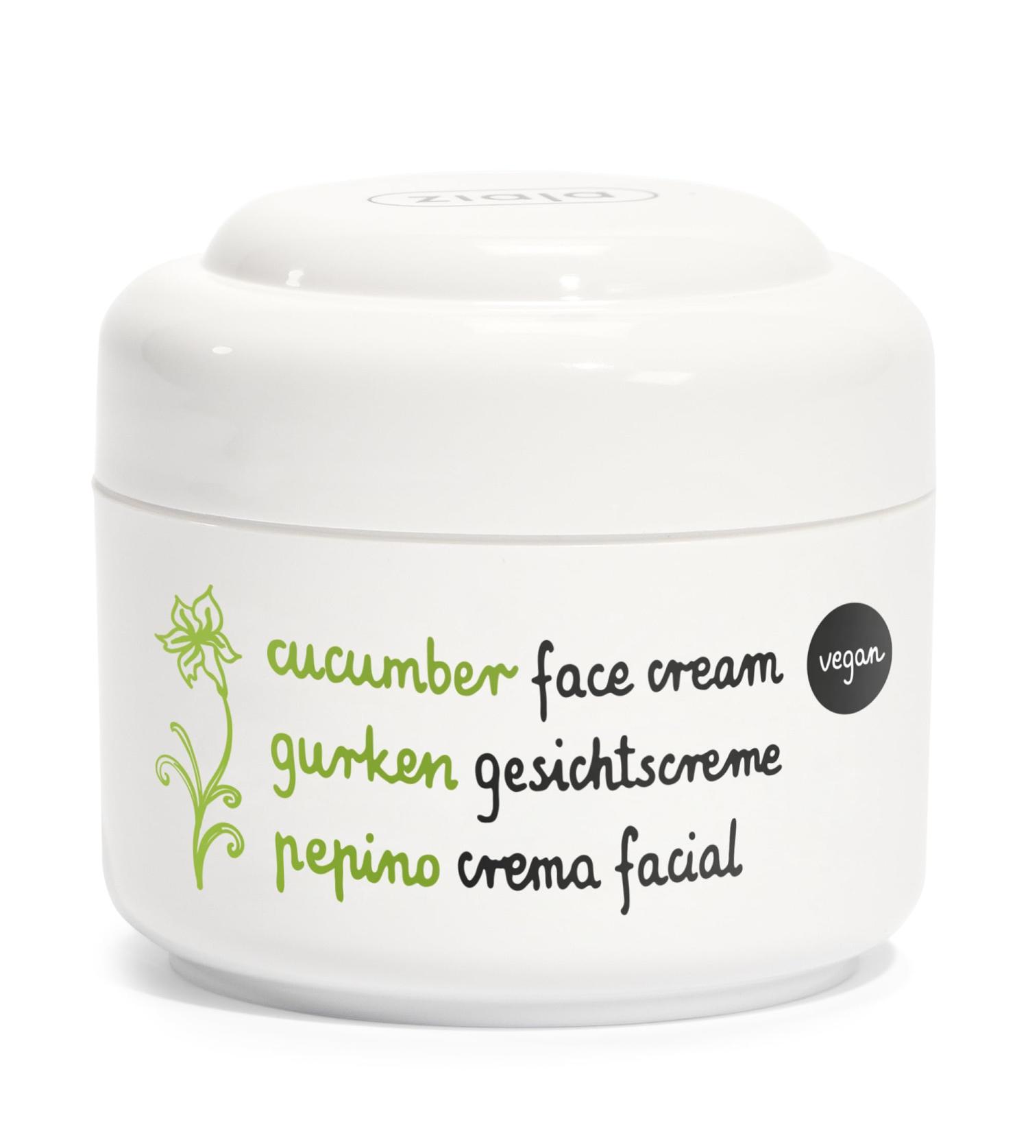 Shop Ziaja Cucumber Face Cream - Hydrating Soothing & International Shipping Available - Buy Online on GoSupps.com