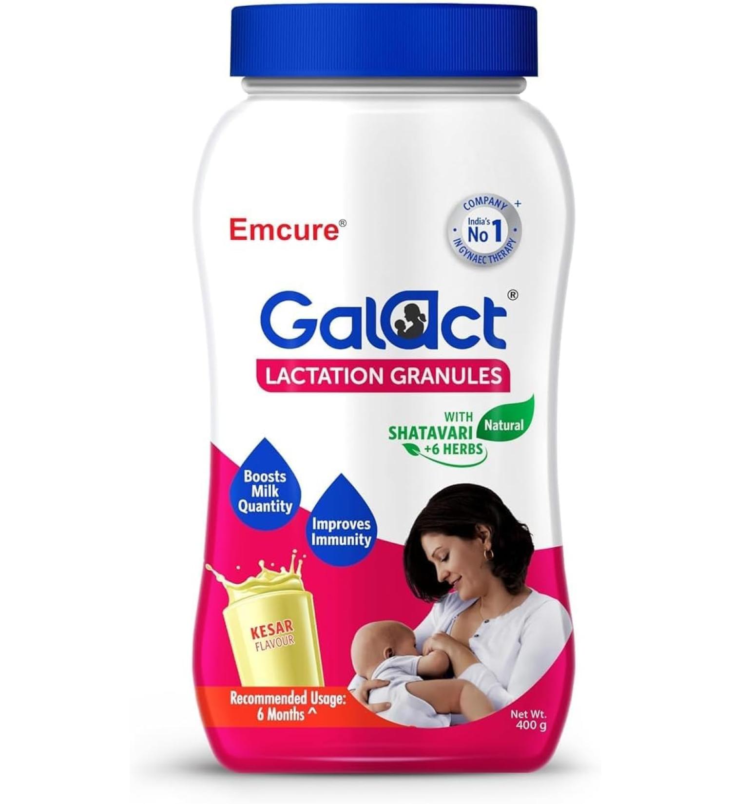 Generic Galact Granules for Lactation (400gm) Kesar Flavour - by pharmacylife 14.1 Ounce (Pack of 1) - Buy Online on GoSupps.com