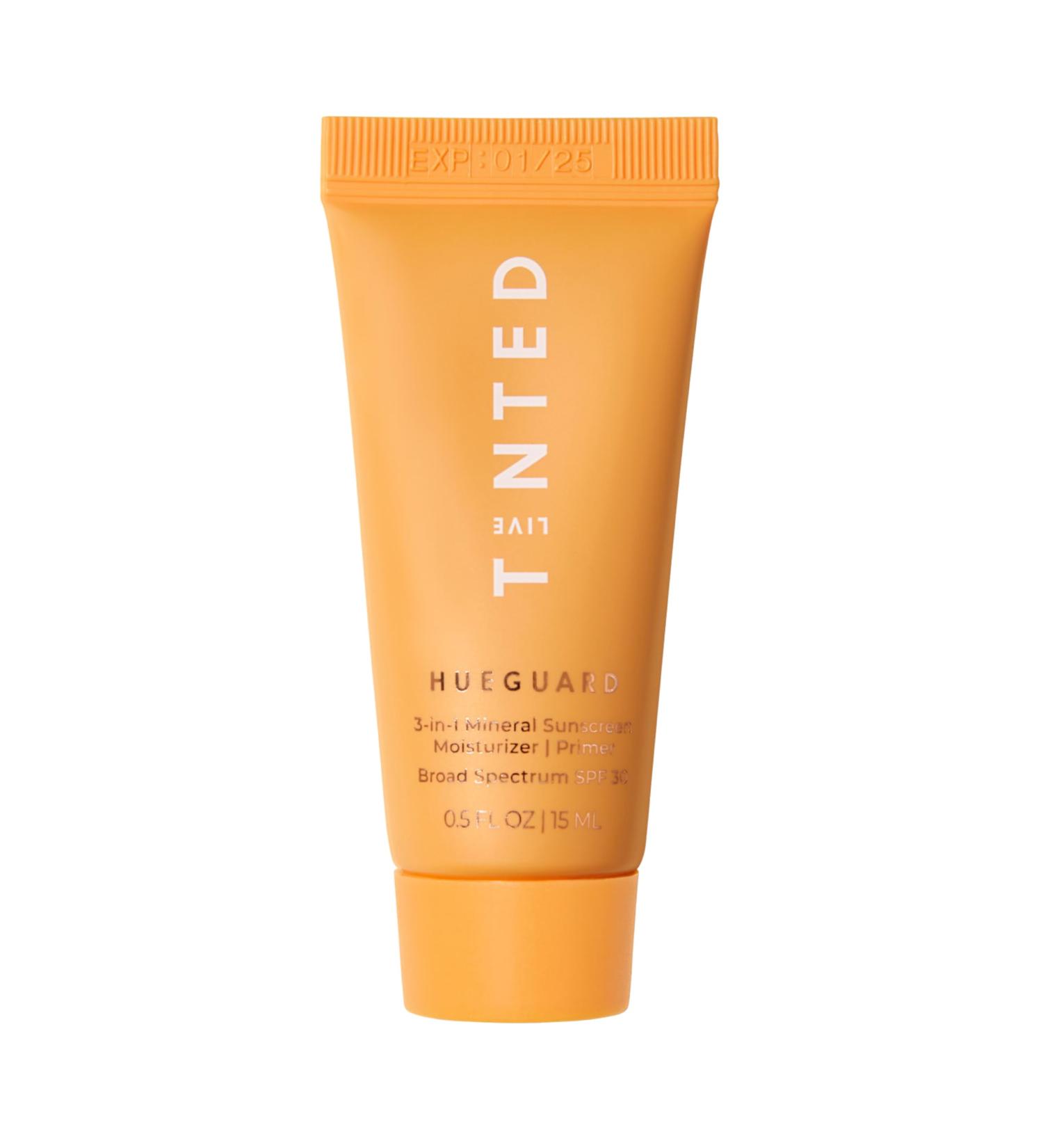 Live Tinted Hueguard Mini 3-in-1 Mineral Sunscreen Moisturizer & Primer for Face and Body - Hydrate and Protect the Skin Year Round - SPF 30 to Protect Against UVA/UVB Rays 0.5 Fl Oz 0.5 Fl Oz (Pack of 1) - Buy Online on GoSupps.com