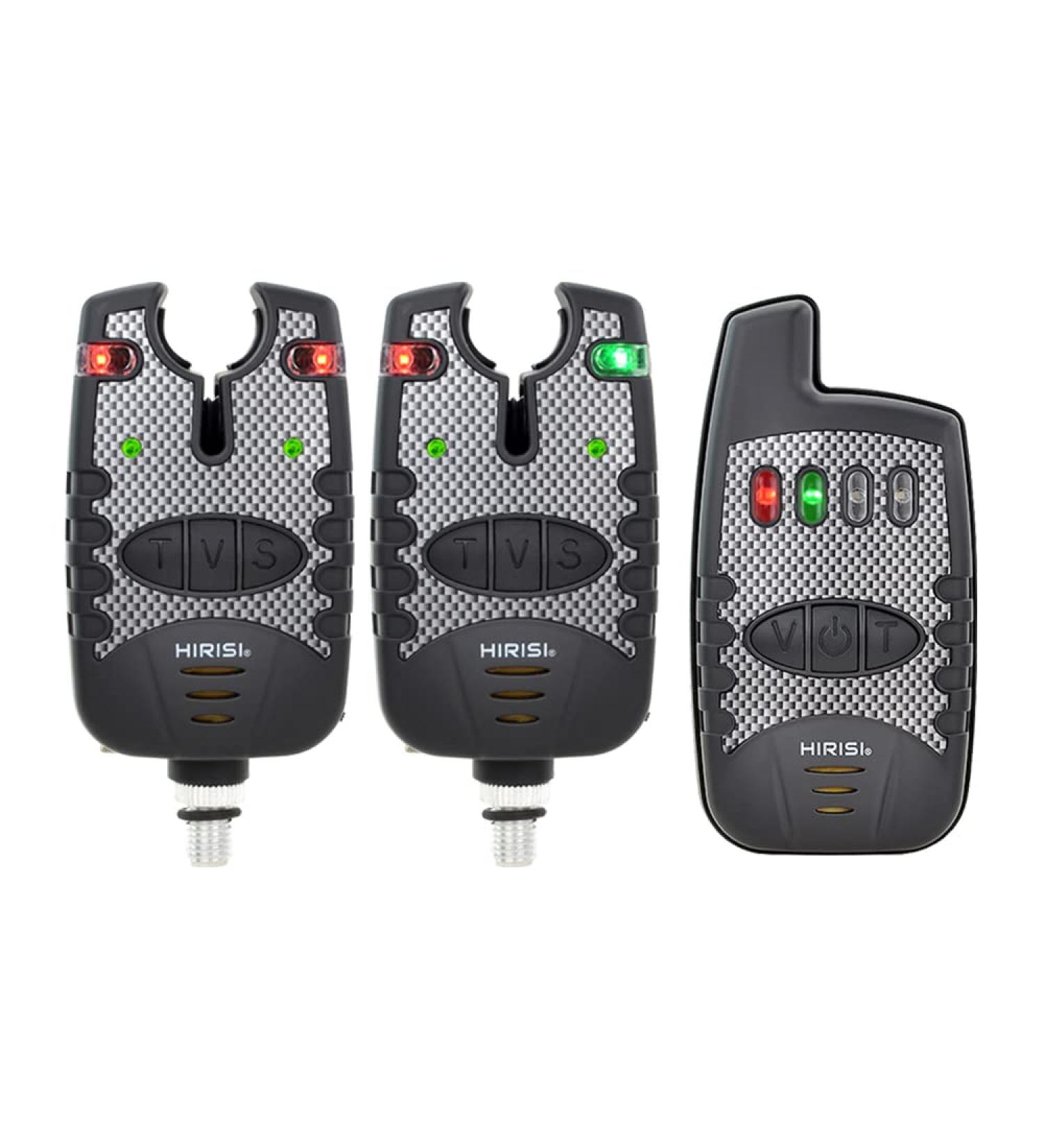 Hirisi Wireless Tackle Bite Indicator Set for Carp Fishing | Sound & Volume Control | Perfect for Carp Anglers | Shop Internationally - Buy Online on GoSupps.com