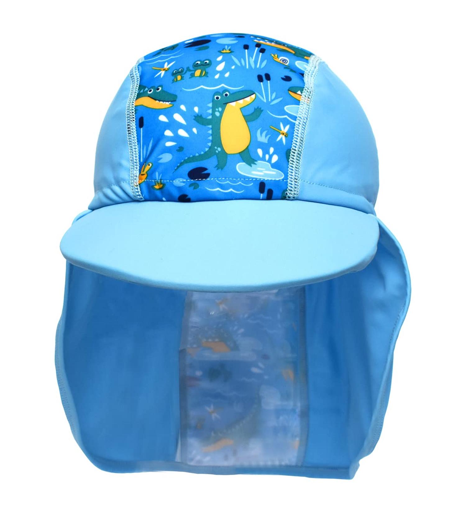 Splash About Baby Kids Legionnaire Sun Hat | Crocodile Swamp - Size L - Buy Online on GoSupps.com