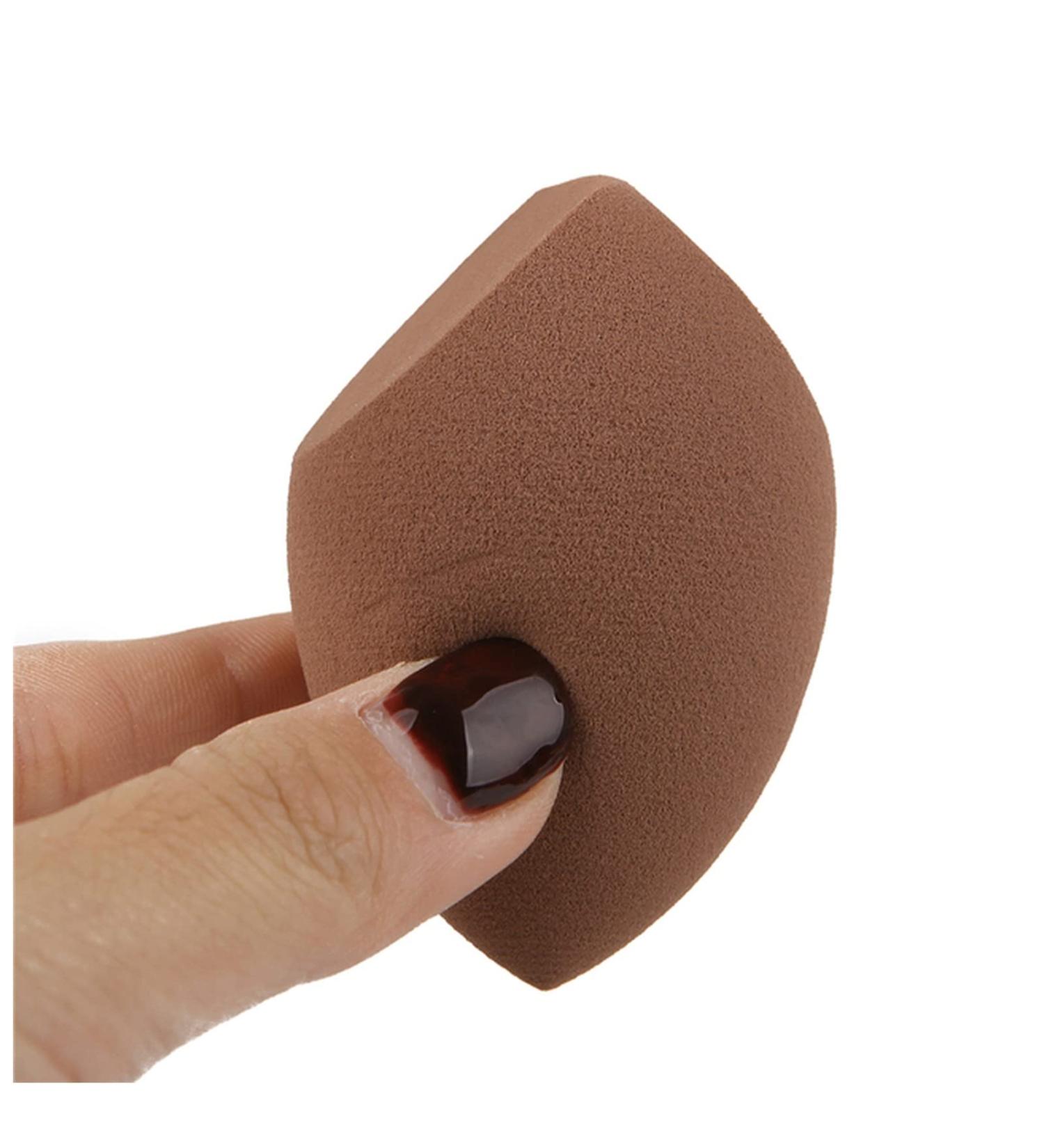 Makeup Sponge Beauty Egg Makeup Cosmetic Puff Makeup Sponge Cushion Foundation Powder Sponge Beauty Tool Women Make Up Accessories Makeup Sponge Holder(Brown B) - Buy Online on GoSupps.com