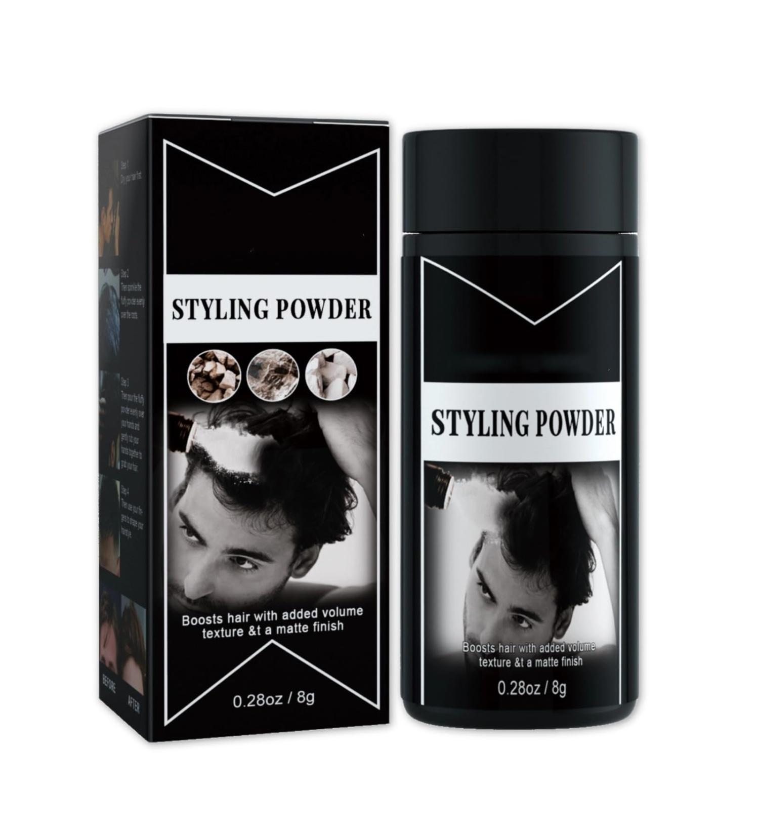 2pcs Volumizing Hair Powder for Root Lifting & Oil Control - Men's Styling Powder - Buy Online on GoSupps.com