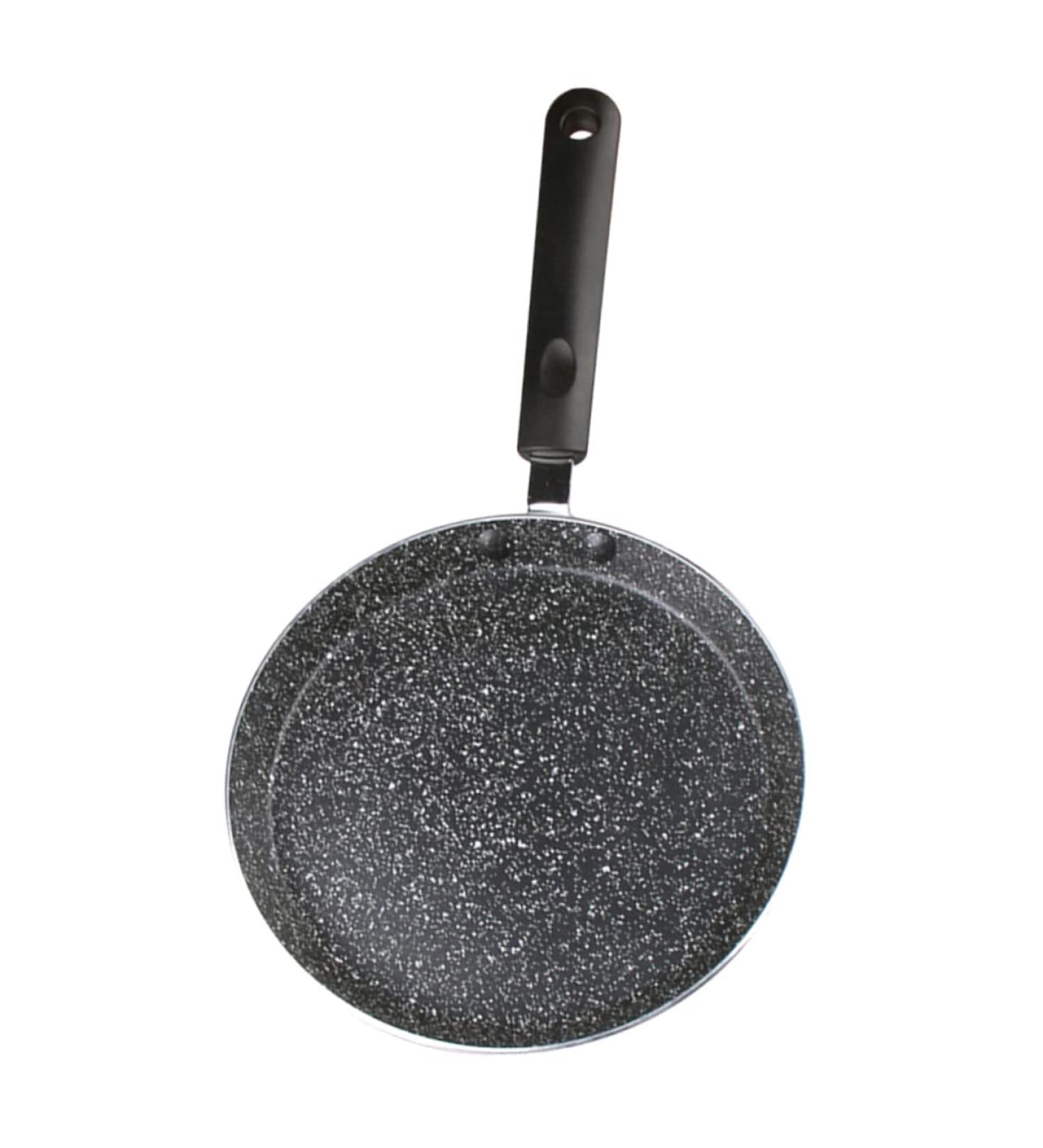 RUNROTOO 1pc maifan cookware Non Sticking Frying pan 12 inch nonstick Frying pan Egg pan Granite Skillet pan pan Cooking pan Non Stick Ceramic Griddle nonstick Skillet deep Steak pan Fried 34x18.5x2cm Black - Buy Online on GoSupps.com