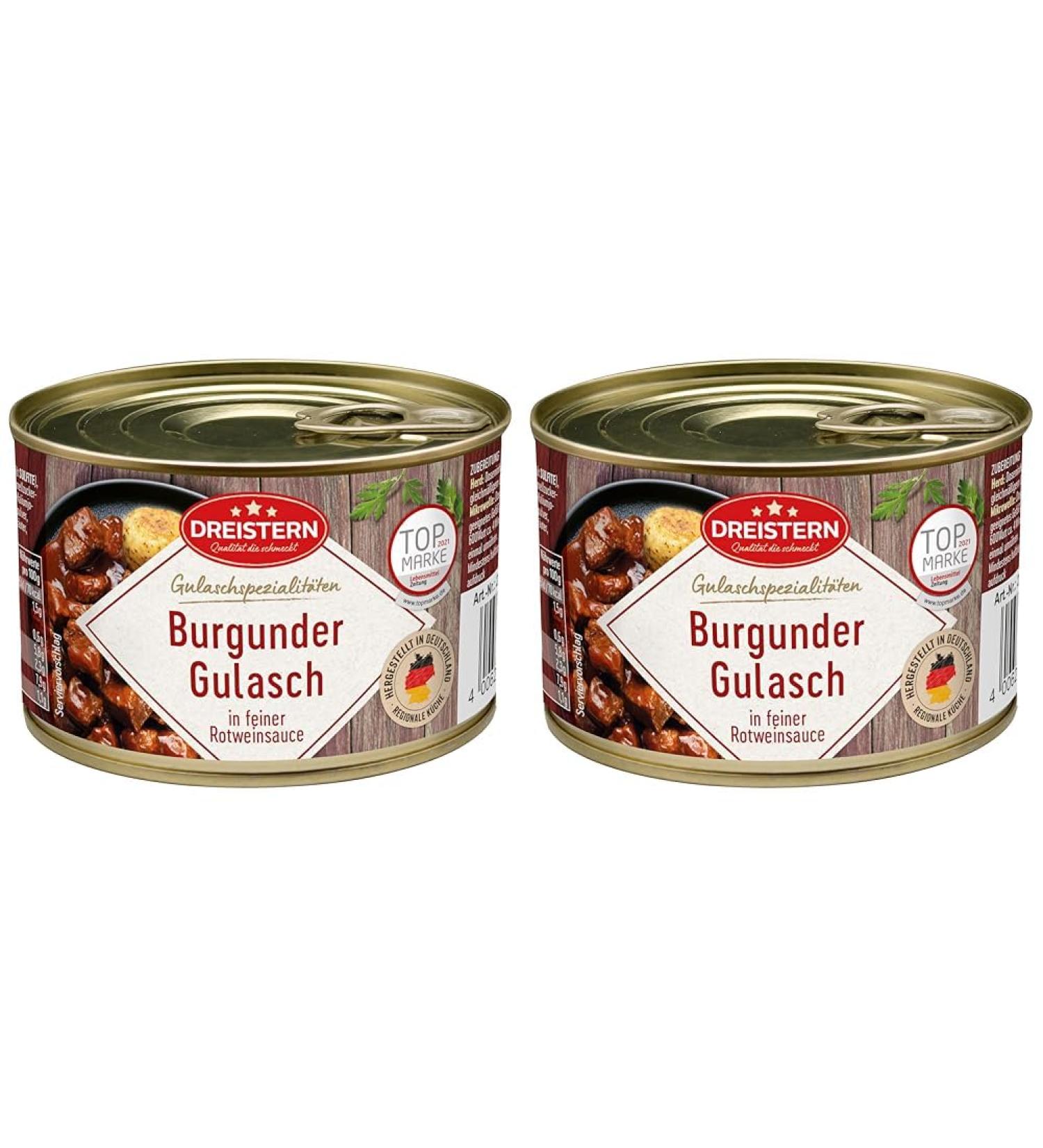 Buy DREISTERN Burgundy Goulash (400g Pack of 2) - Premium International Shipping Available  - Buy Online on GoSupps.com