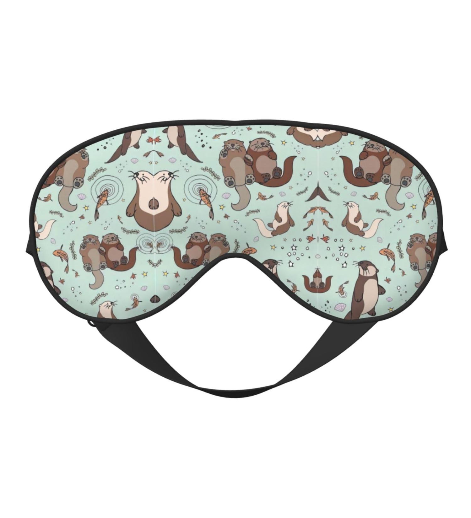 Buy SSIMOO Cartoon Cute Sleep Mask Adjustable & Breathable Eye Mask for Comfortable Sleep | International Shipping - Buy Online on GoSupps.com