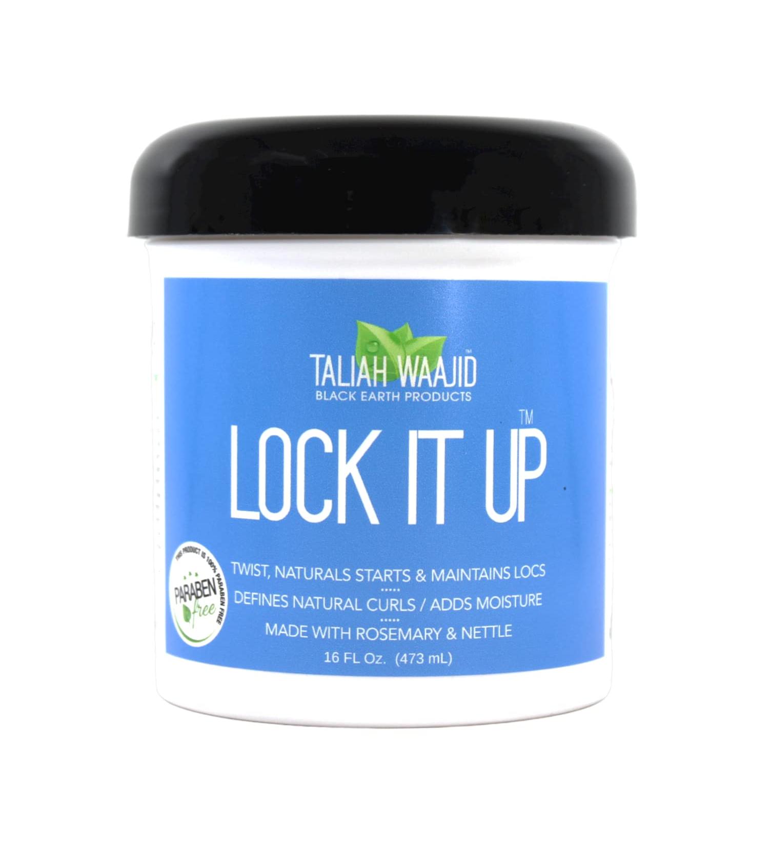 Taliah Waajid Black Earth Lock It Up 16oz - Strong Hold for Natural Hair - Buy Online on GoSupps.com