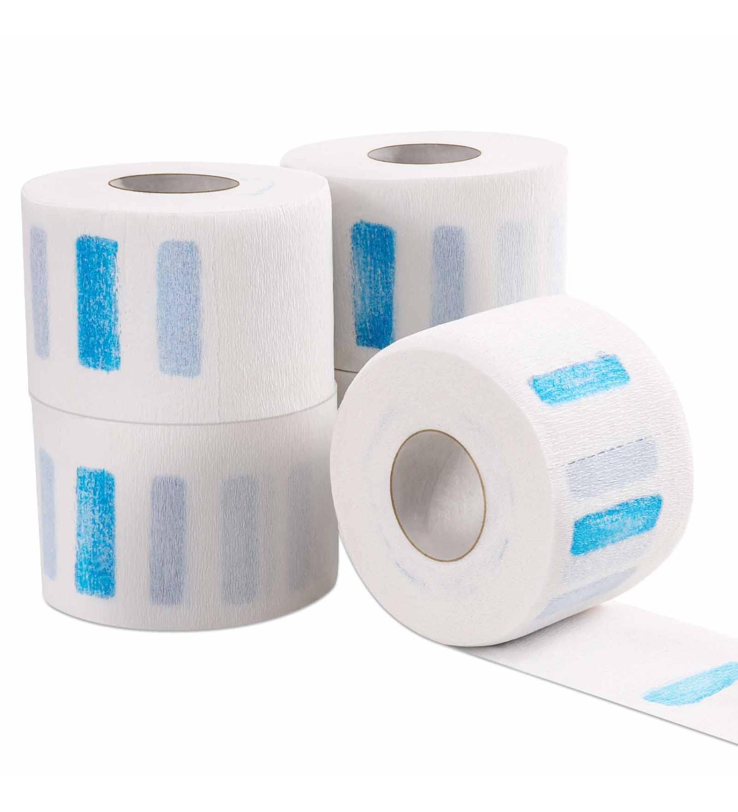 5 Rolls Disposable Barber Neck Strips - Professional Stretchy Paper Hairdressing Accessory for Salons & Barbers - International Shipping - Buy Online on GoSupps.com