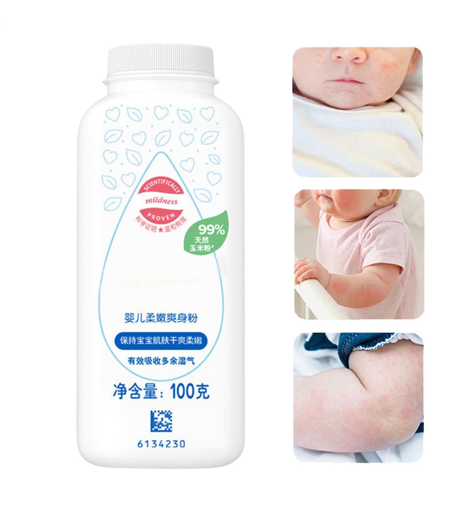 Poudre d'amidon de ma s bio - Poudre naturelle pour le corps et les peaux sensibles - 100 g d'ingr dients v g taux - Soin doux pour b b s adultes pour les fesses irrit es et la fra cheur - Buy Online on GoSupps.com