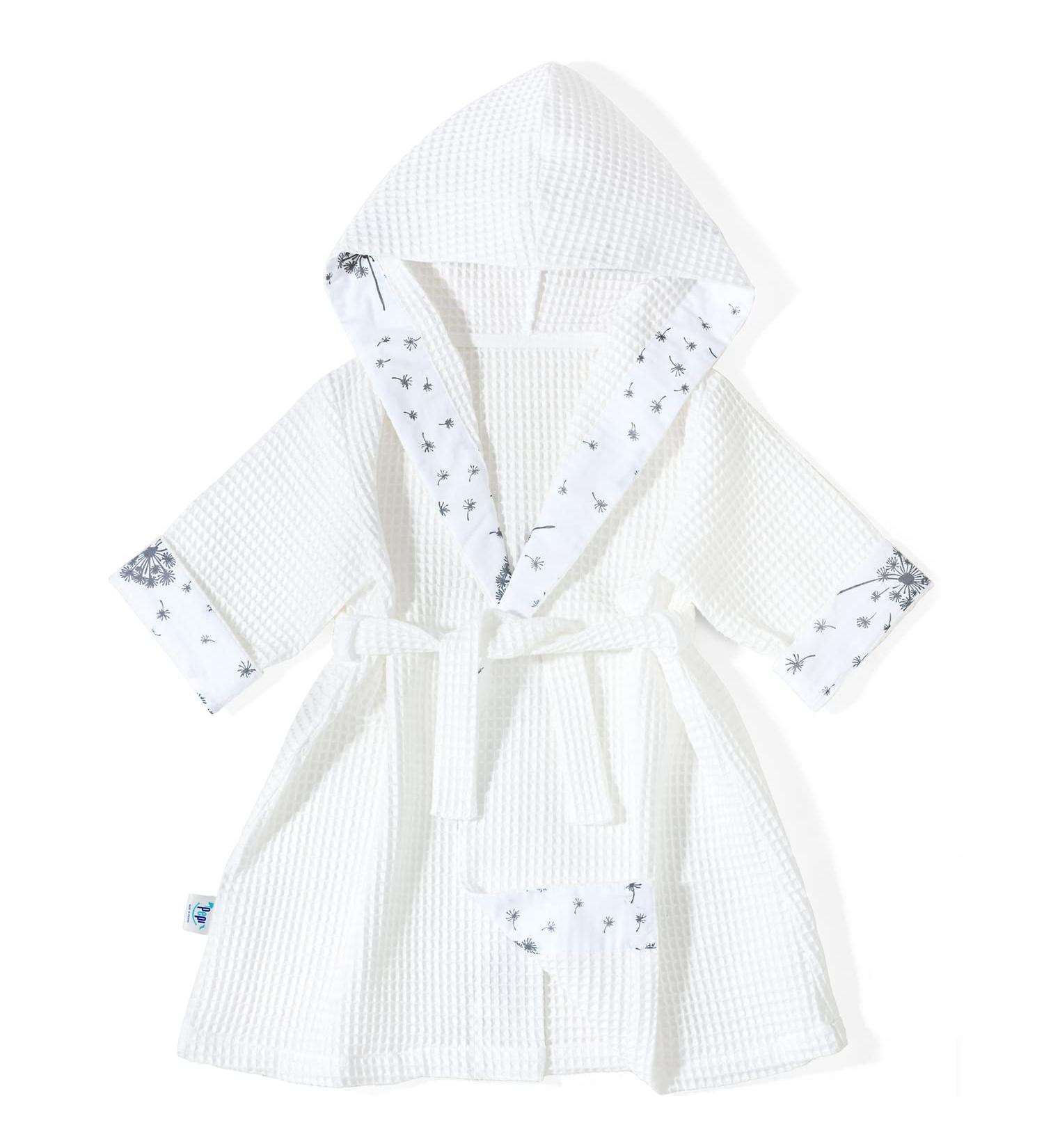 Buy Pepi 100% Cotton Bathrobe for Kids | Unisex Baby Hooded Bathrobe - Made in Poland - Buy Online on GoSupps.com