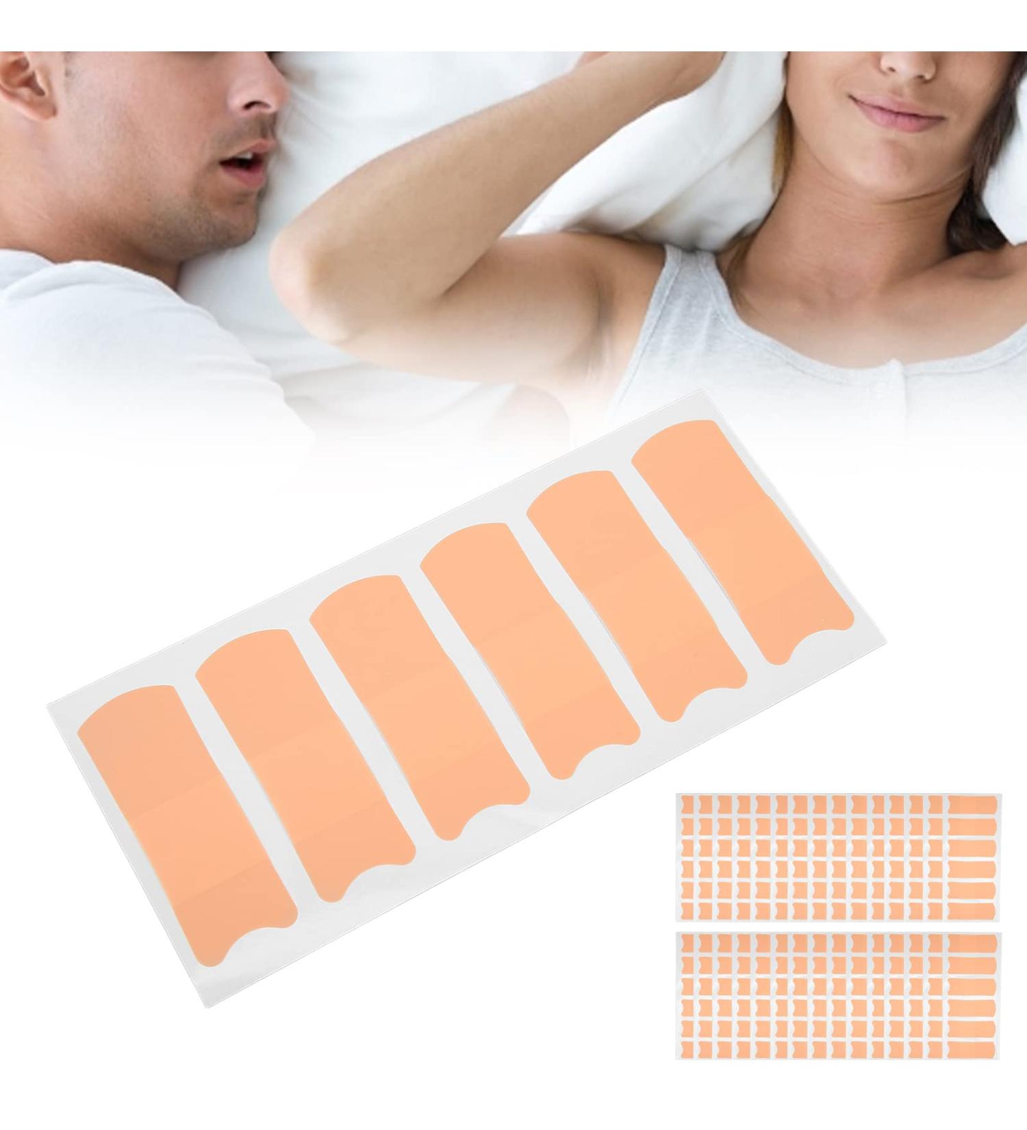 Mouth Tape 180pcs Snore Reducing Strips | Gentle Sleep Strips for Snoring Relief | Nose Breathing Support - Buy Online on GoSupps.com