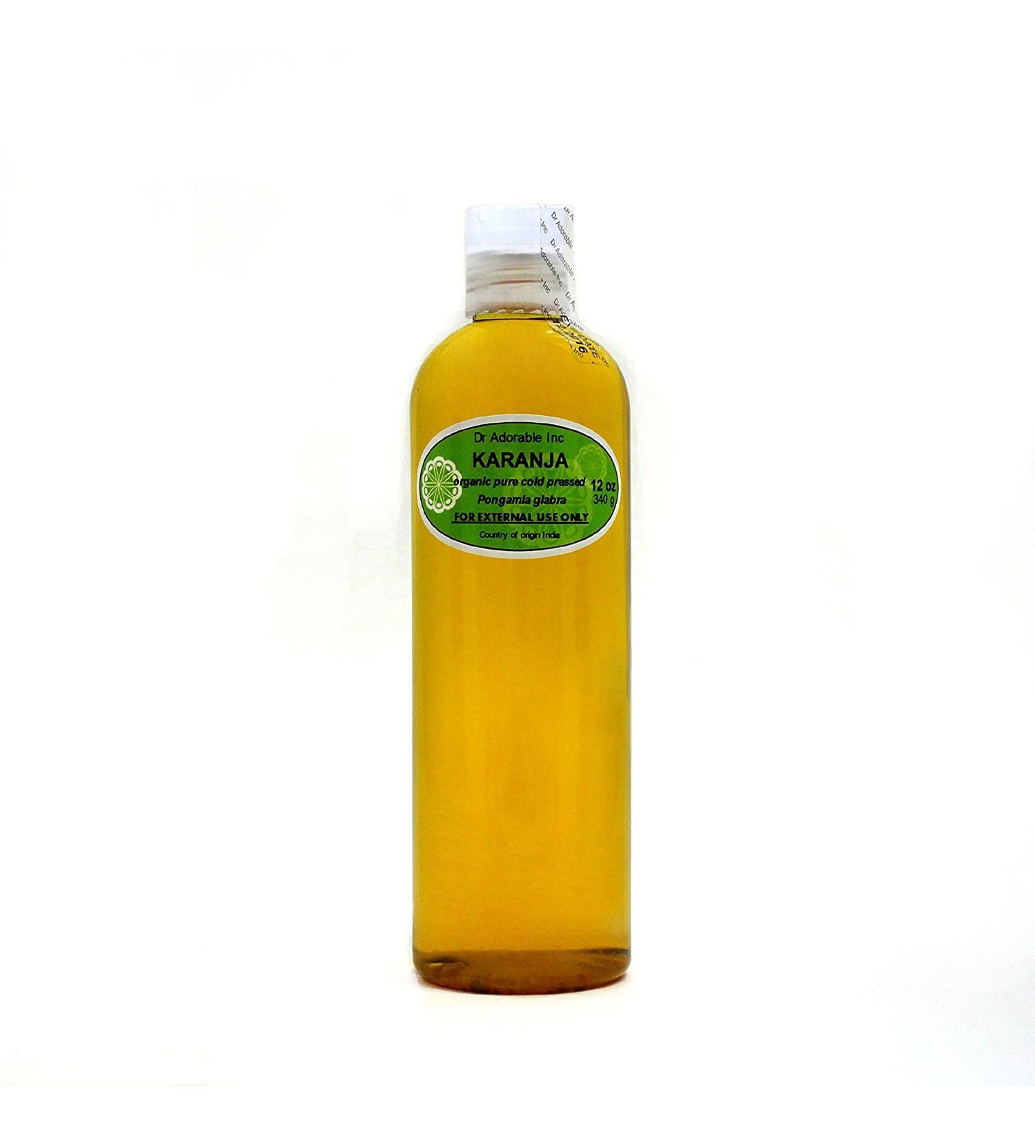 12 oz Organic Karanja Oil - 100% Pure, Unrefined & Undiluted - Buy Online on GoSupps.com