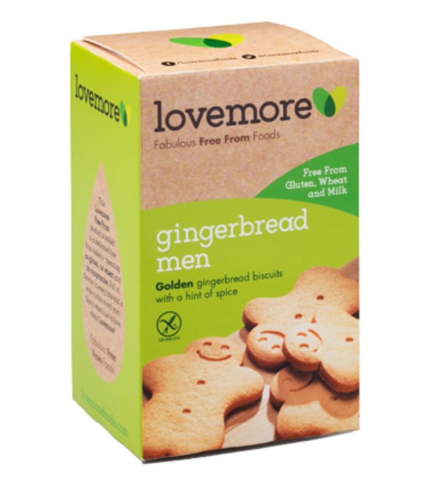 Broadway candy Lovemore Gingerbread Biscuits Men 6 x 150 g
