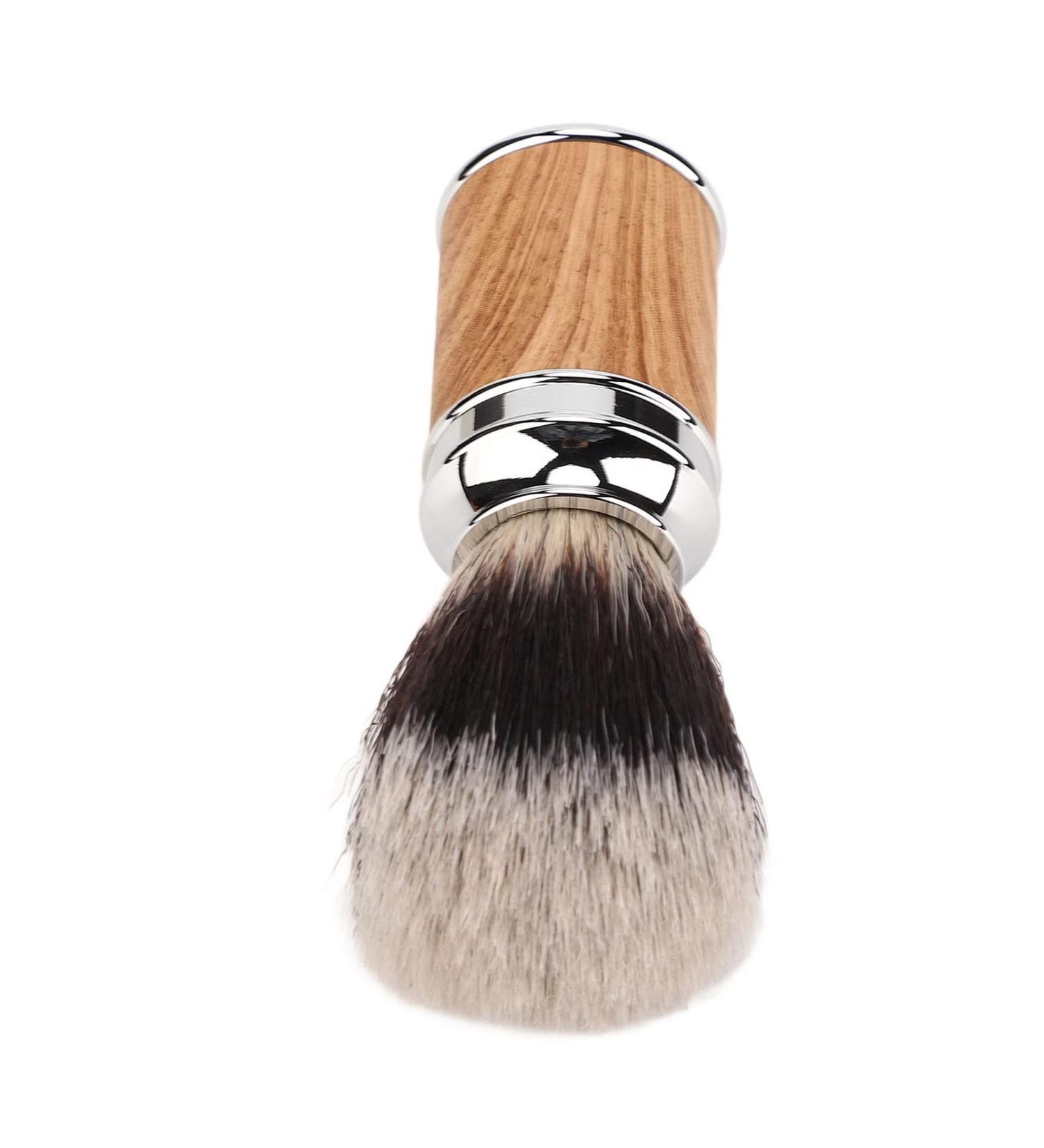 Soft Synthetic Bristle Razor Brush - Portable Quick Drying Perfect for Travel & Easy Residue Removal - Buy Online on GoSupps.com