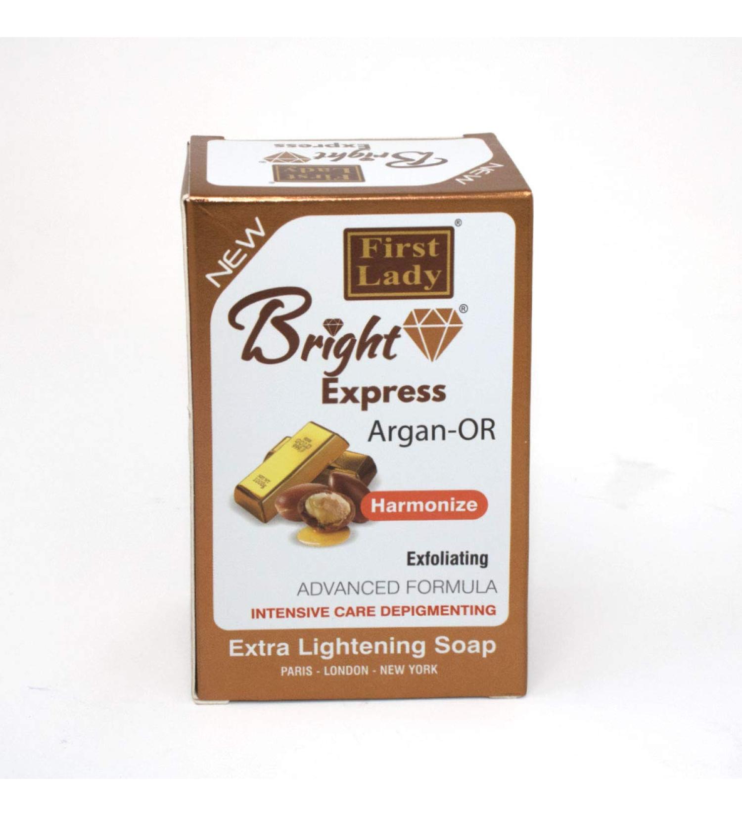 Bright Express Argan OR (Gold) Extra Skin Brightening & Exfoliating Soap 200g - Harmonize
