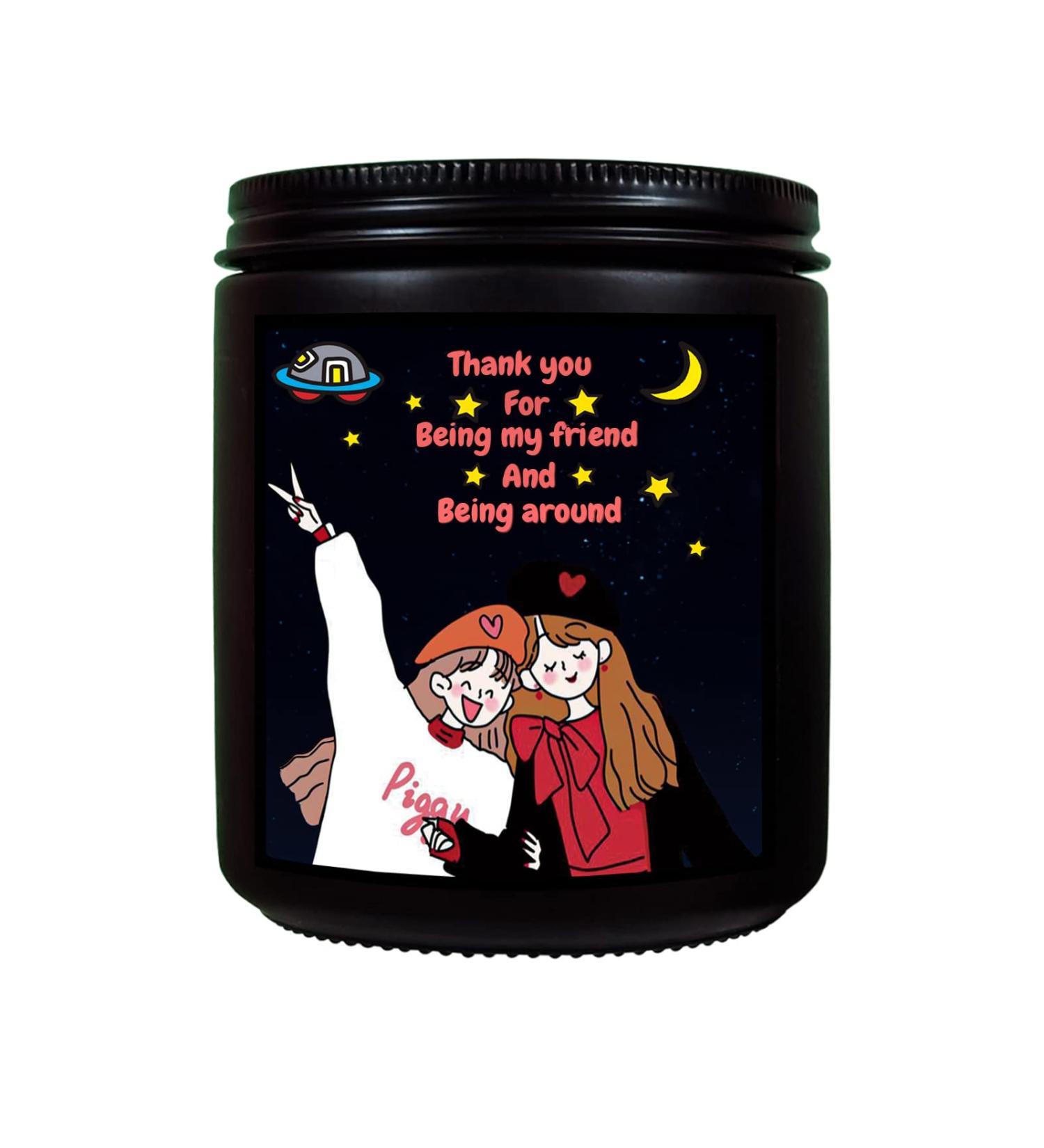 Natural Soy Wax Lavender Scented Candle - 7oz | Perfect Gifts for Women | Smokeless & Long-Lasting | Ideal for Birthdays Graduations & More - Buy Online on GoSupps.com