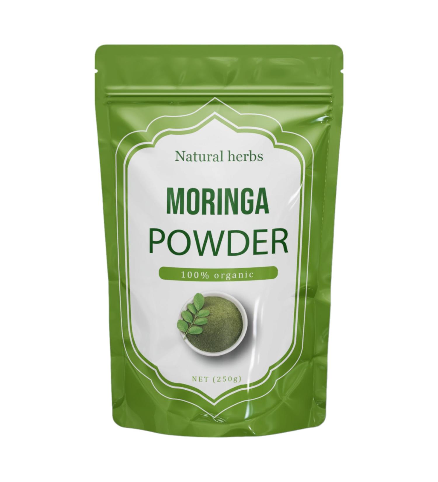 Organic Moringa Powder 100% Pure Leaf Powder USDA Organics Kosher Halal 100% Natural 8Oz (200g) - Buy Online on GoSupps.com