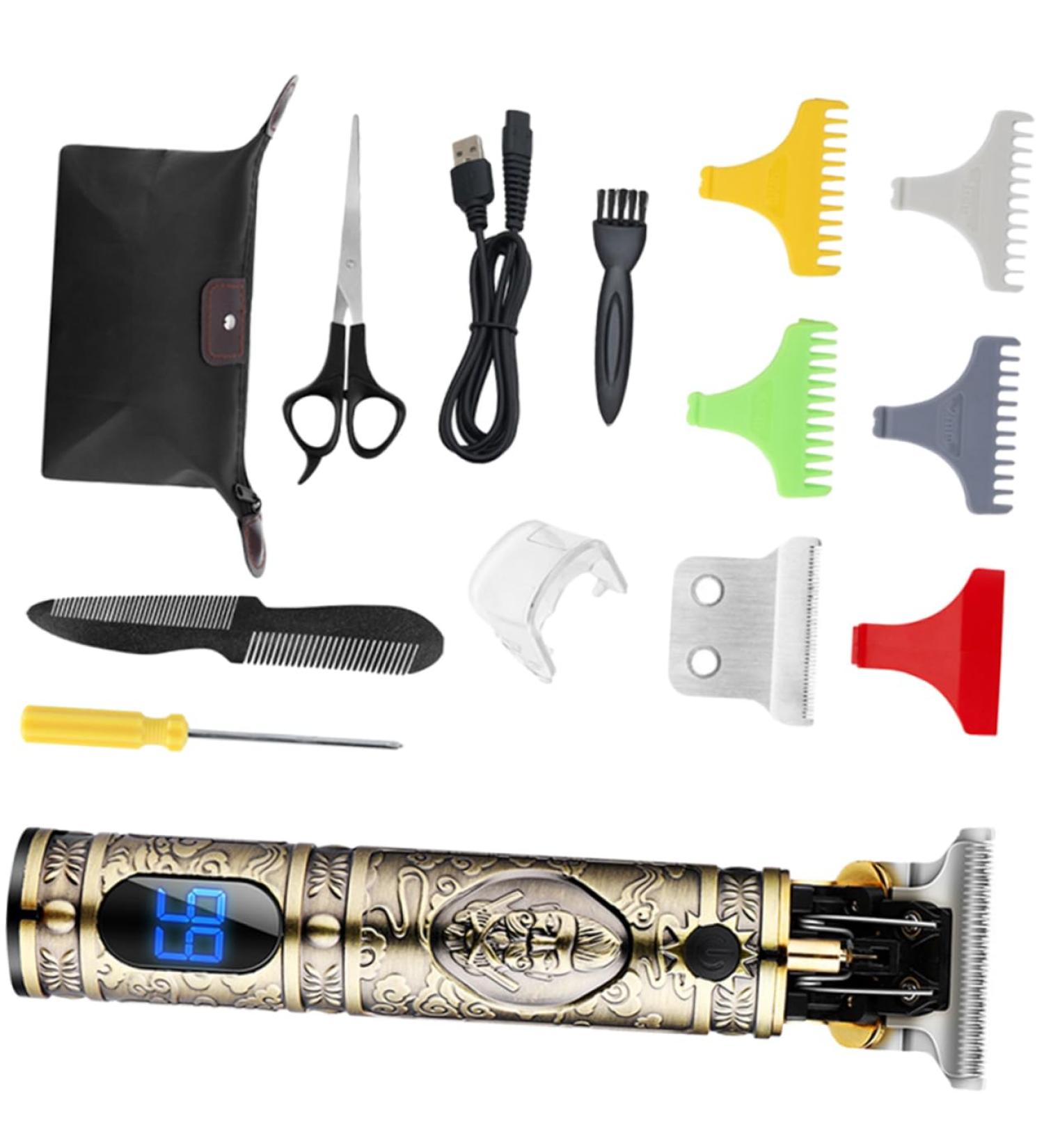 minkissy 1 Set Trimmer for Men Professional Mens Trimmers Professional Hair Trimmer Cordless Clippers for Men Cordless Trimmers Cordless Hair Trimmer Nose Stainless Steel Electric T9 Beard - Buy Online on GoSupps.com