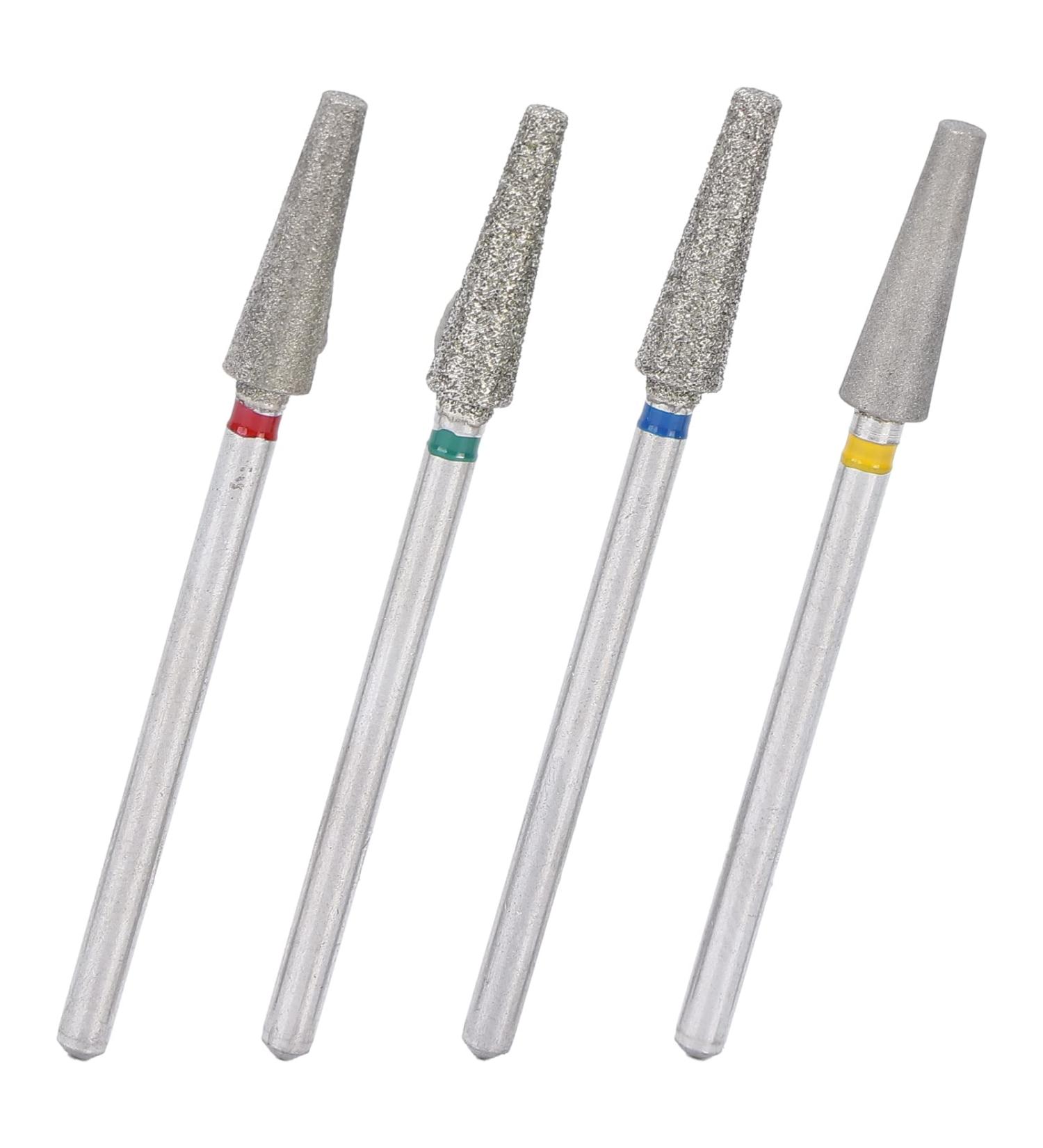 Nail Drill Bit - All-Purpose Grinding Head for Home & Salon | Emery Material with Storage Box - International Shipping Available - Buy Online on GoSupps.com