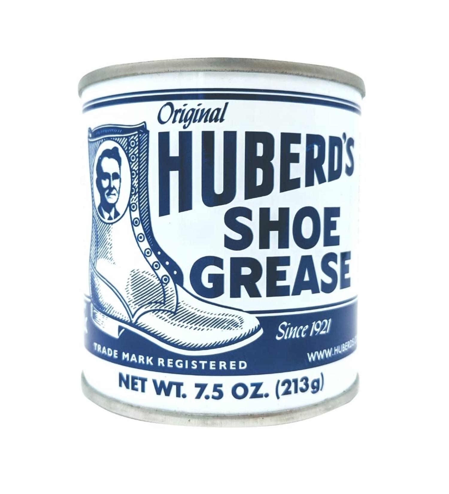 Huberds Shoe Grease 7.5oz - Leather Conditioner & Waterproofing Formula | Since 1921 - Buy Online on GoSupps.com