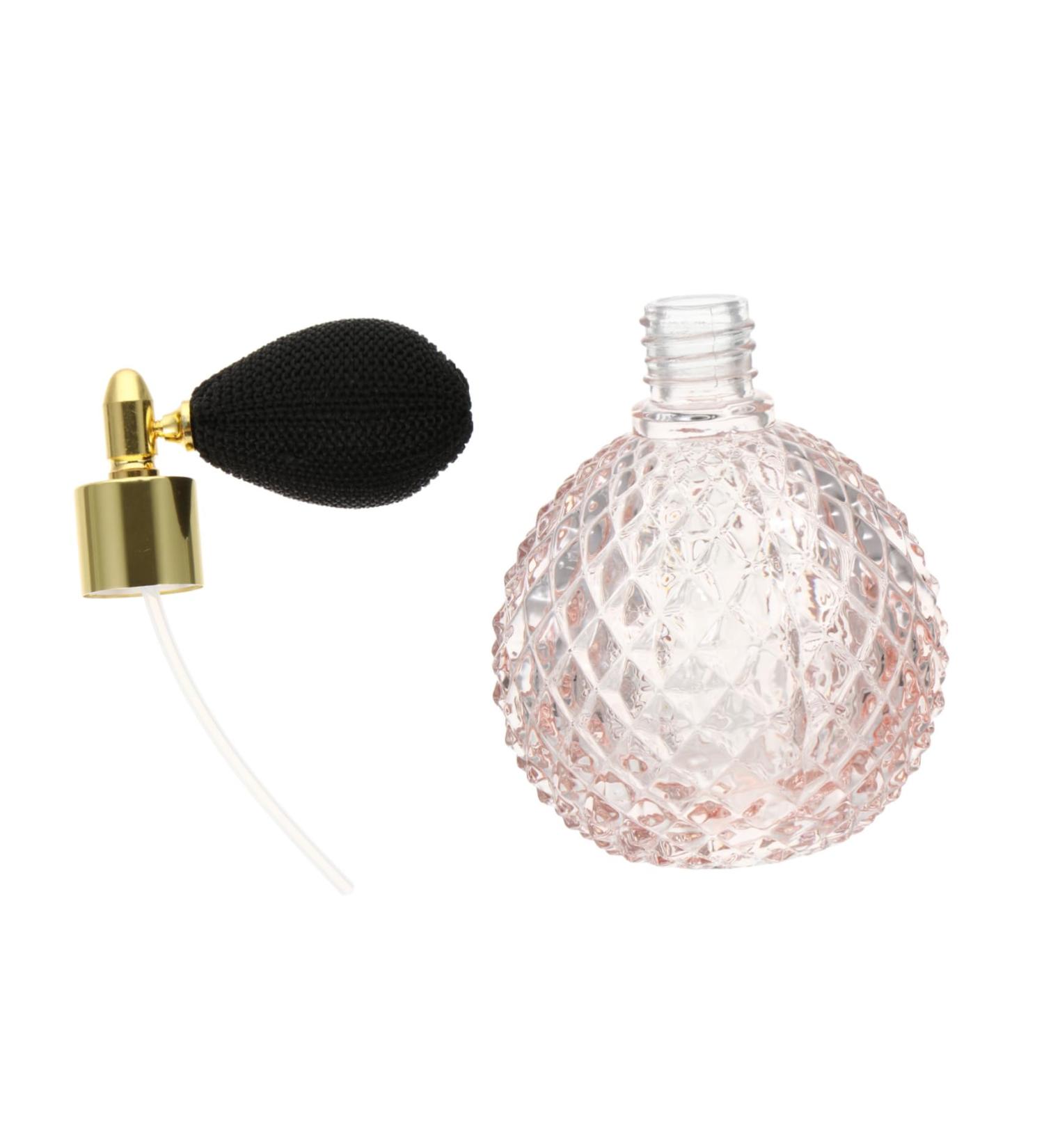 ABOOFAN 2 Sets Perfume Bottle Perfume Dispenser Bottle Empty Perfume Air Mister for Essential Short Spray Fine Mist Spray Bottle Perfume Vintage Crystal Bottle Glass Travel - Buy Online on GoSupps.com