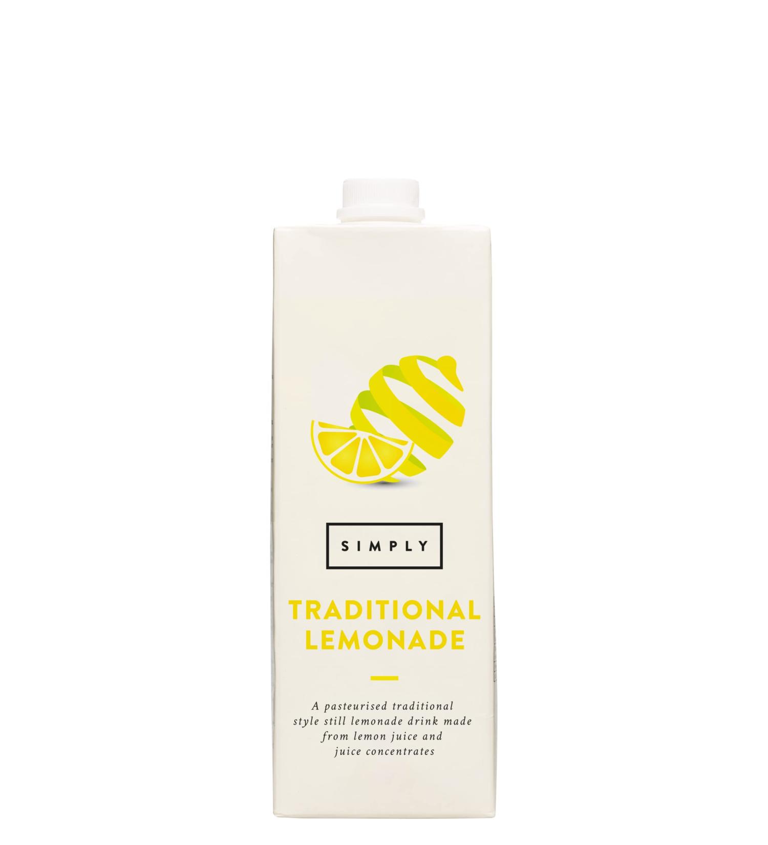 Traditional Light Lemonade - Vegan-Friendly Soft Drink (1 Litre) - Buy Online on GoSupps.com