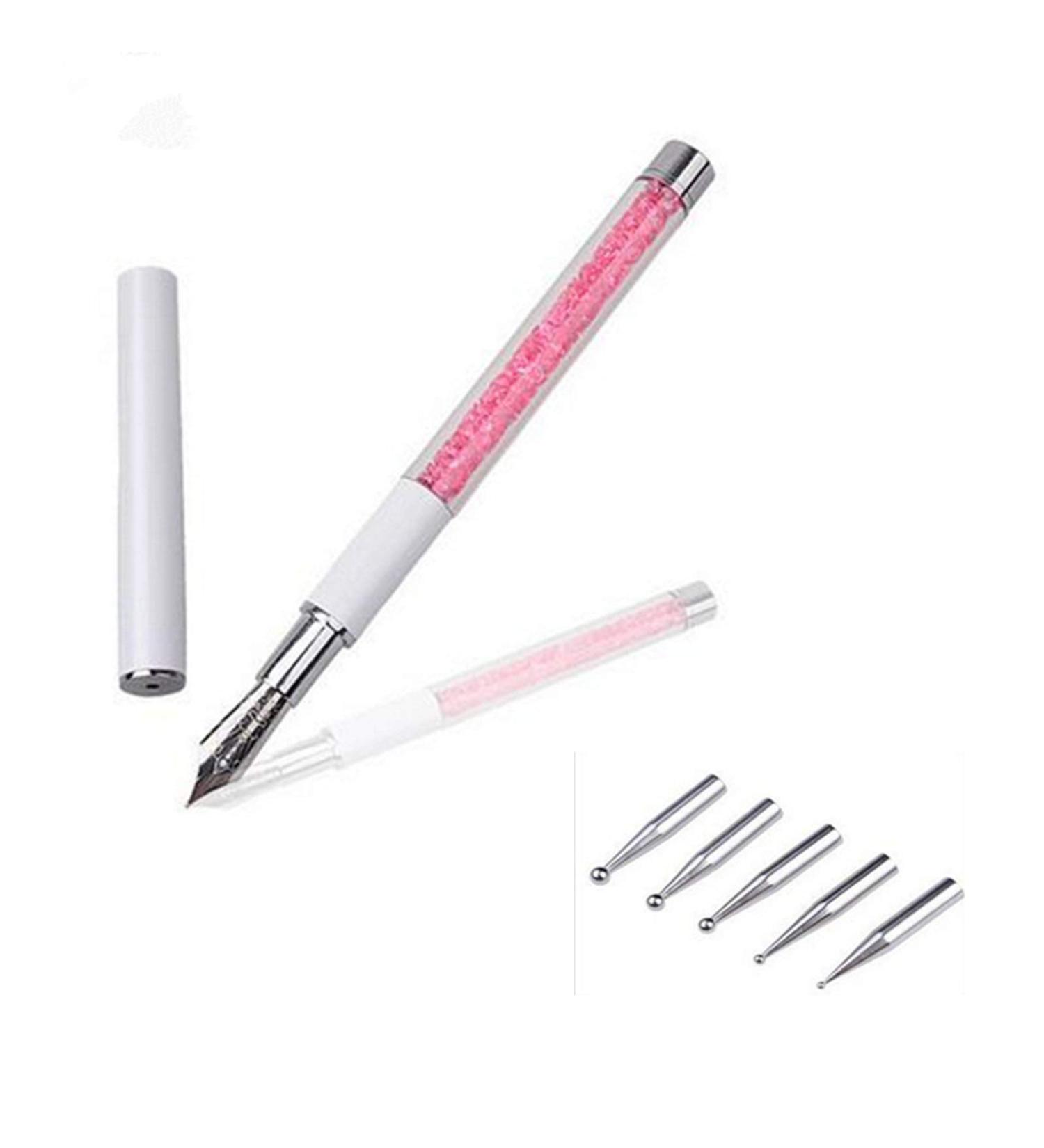 1 Set Nail Art Tools - Drawing Line Pen Painting & Dotting Pens for Perfect Manicure | International Shipping Available - Buy Online on GoSupps.com