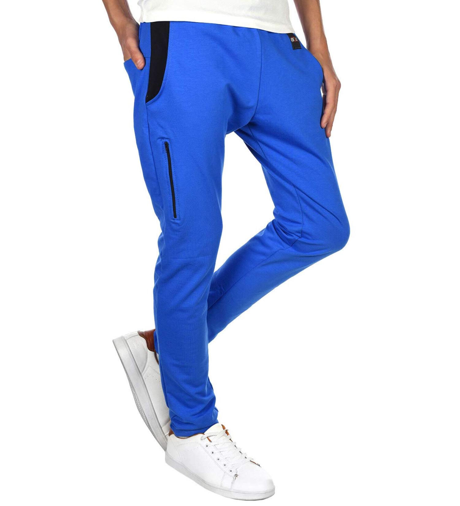 BEZLIT Boys Sports Leisure Trousers 30143 - Blue-Black | International Shipping Available - Buy Online on GoSupps.com