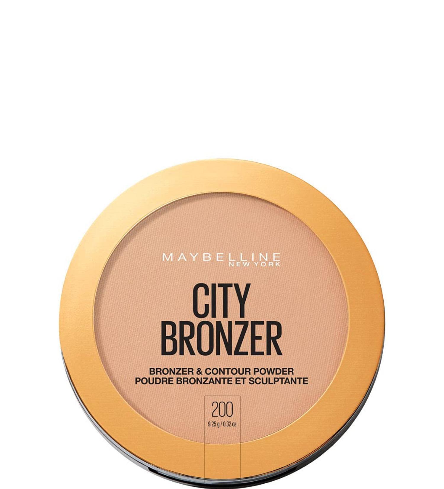 Maybelline City Bronzer Powder Makeup and Contour 200 - 0.32 Oz - Buy Online on GoSupps.com