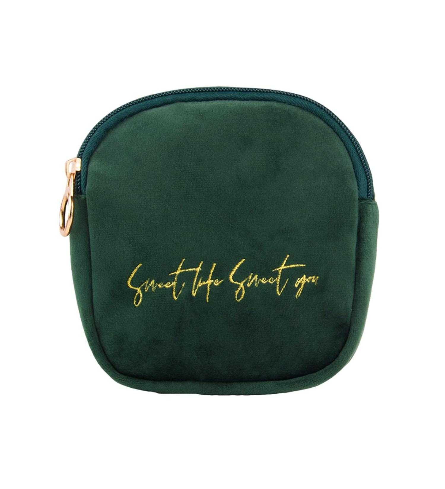 Large Capacity Tampon Bag & Organizer Wallet for Women - Stylish & Versatile Pocket for Tampons Bandages Towels & More - Green - Buy Online on GoSupps.com