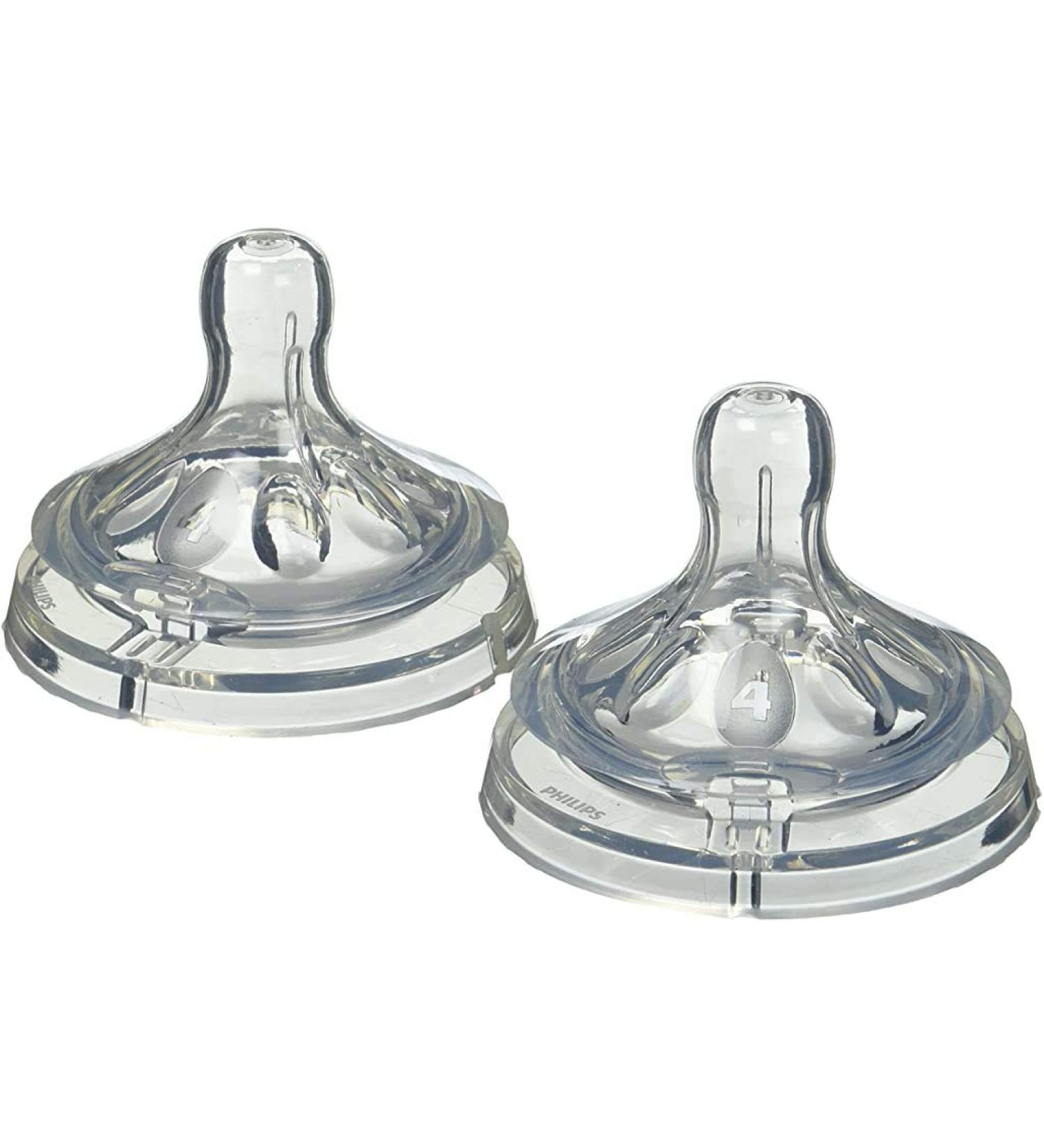 Philips Avent Natural Nipple Fast Flow - 6 Pack