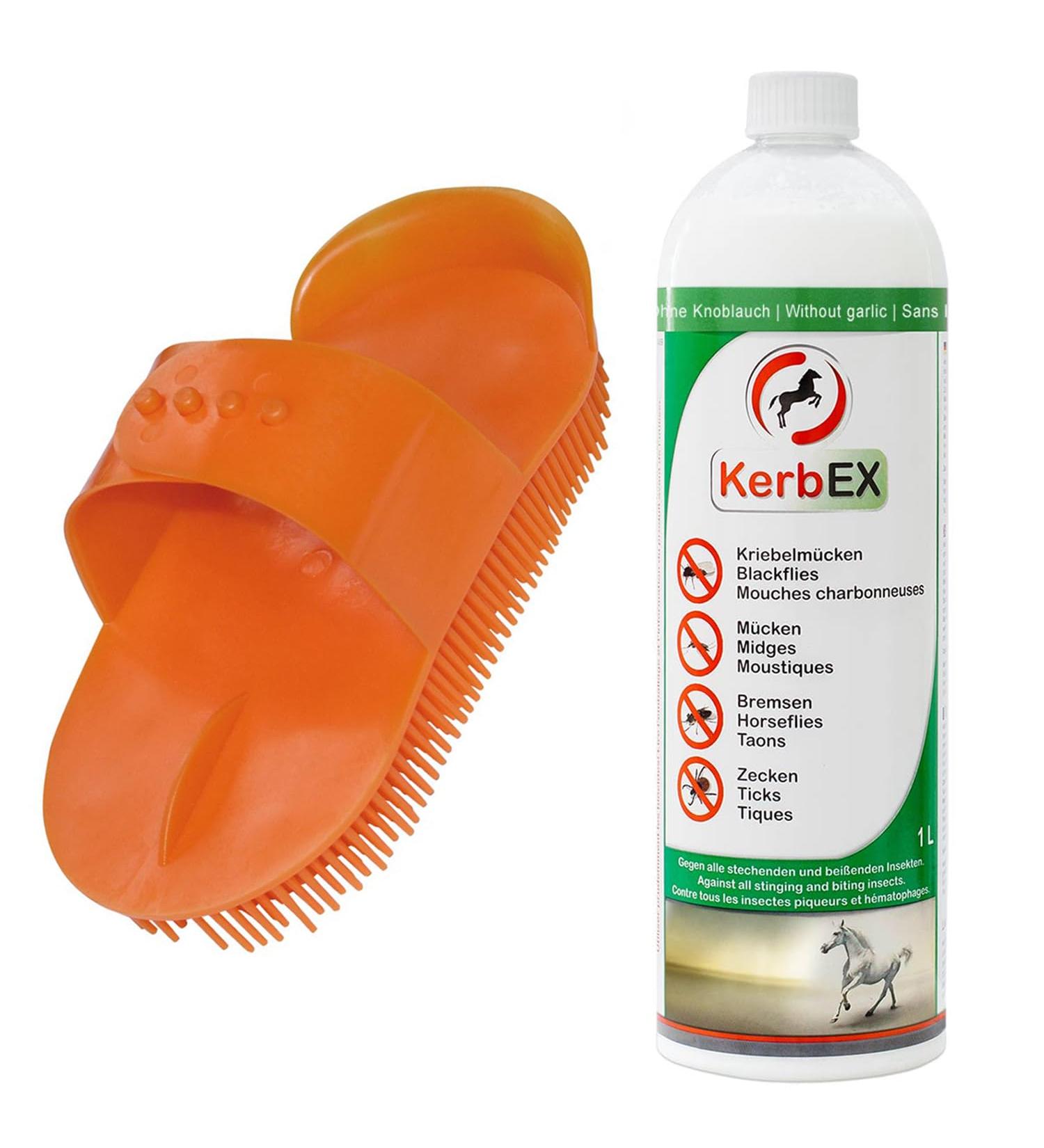 KerbEx green without garlic | Insect repellent for horses | Insect protection