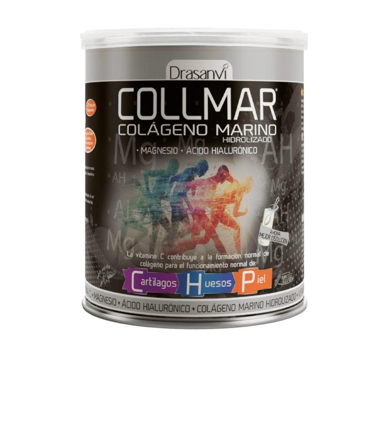 Drasanvi Drasanvi Collmar Collagen Magnesium + Hyaluronic Acid Vanilla Flavor - 300 g (pack of 2) ..